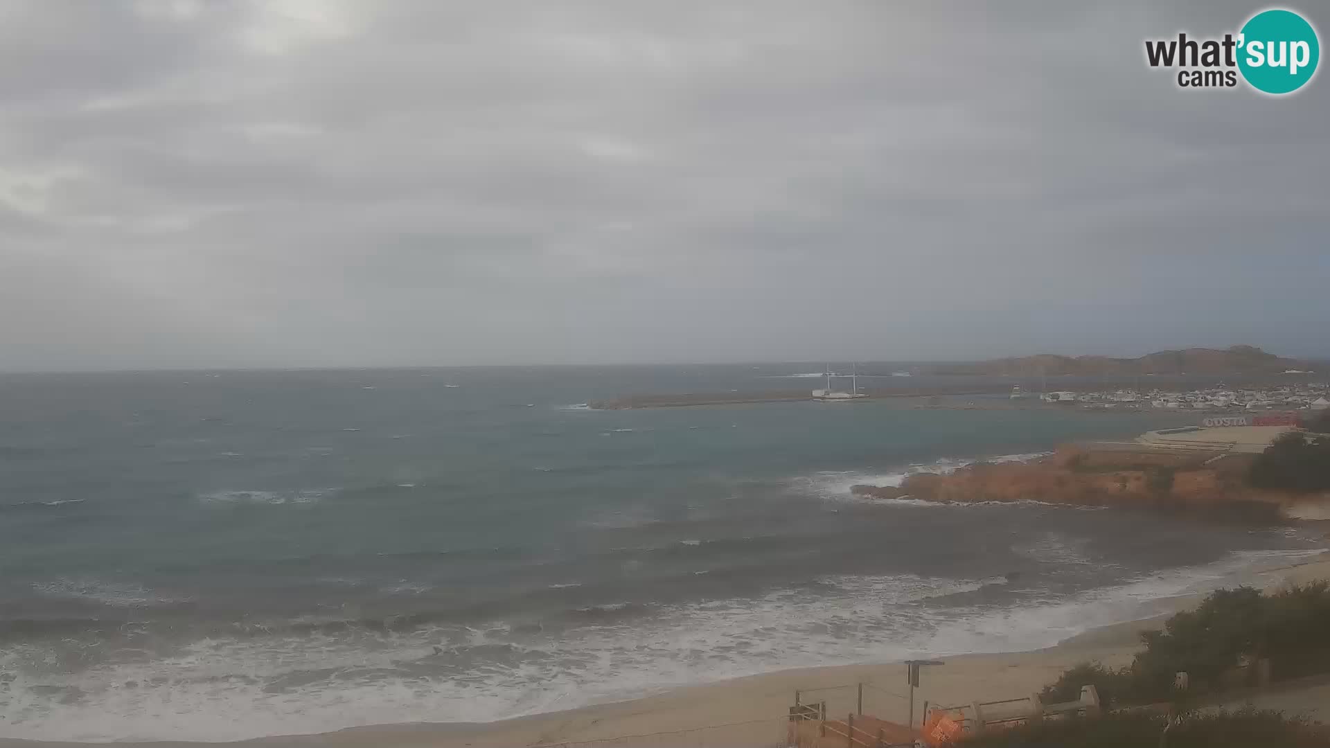 Webcam de la playa de Isola Rossa – Vista en vivo de la maravillosa costa de Cerdeña