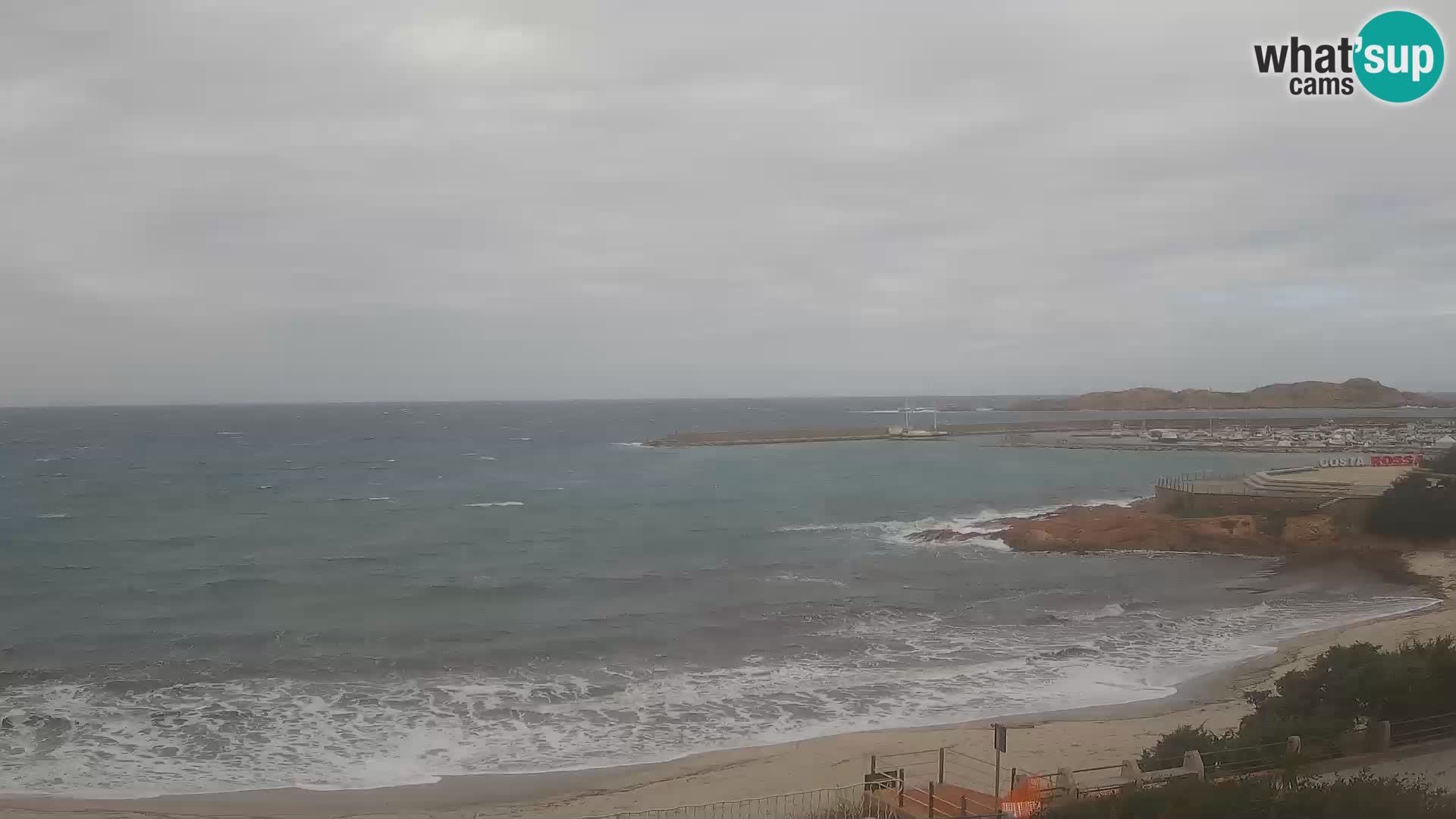 Webcam de la playa de Isola Rossa – Vista en vivo de la maravillosa costa de Cerdeña