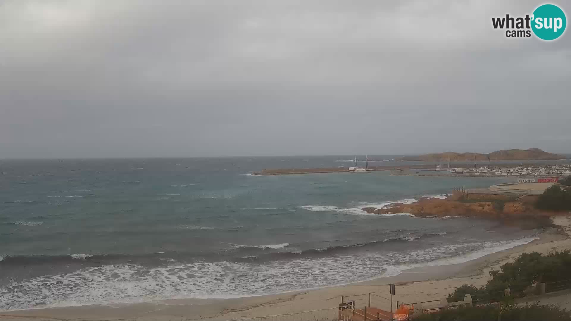 Webcam de la playa de Isola Rossa – Vista en vivo de la maravillosa costa de Cerdeña