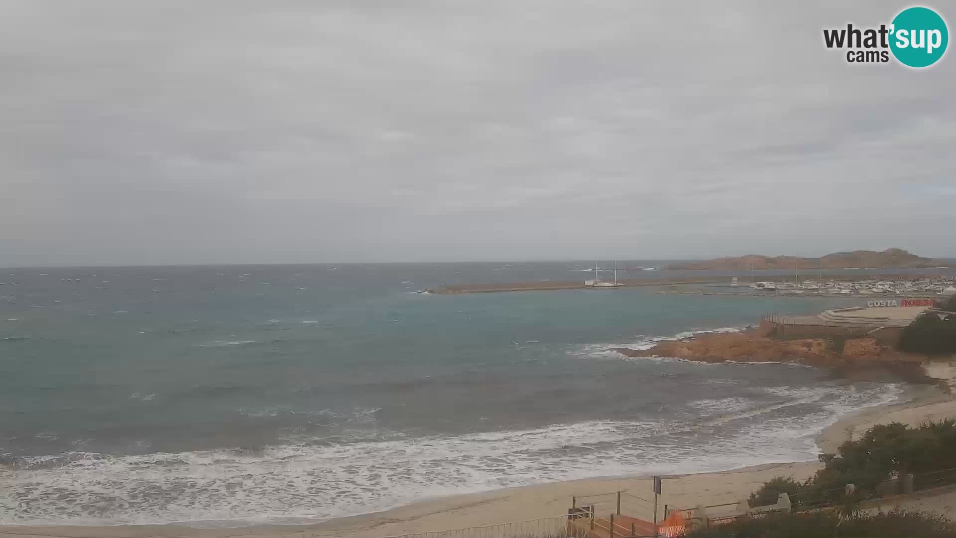 Webcam de la playa de Isola Rossa – Vista en vivo de la maravillosa costa de Cerdeña