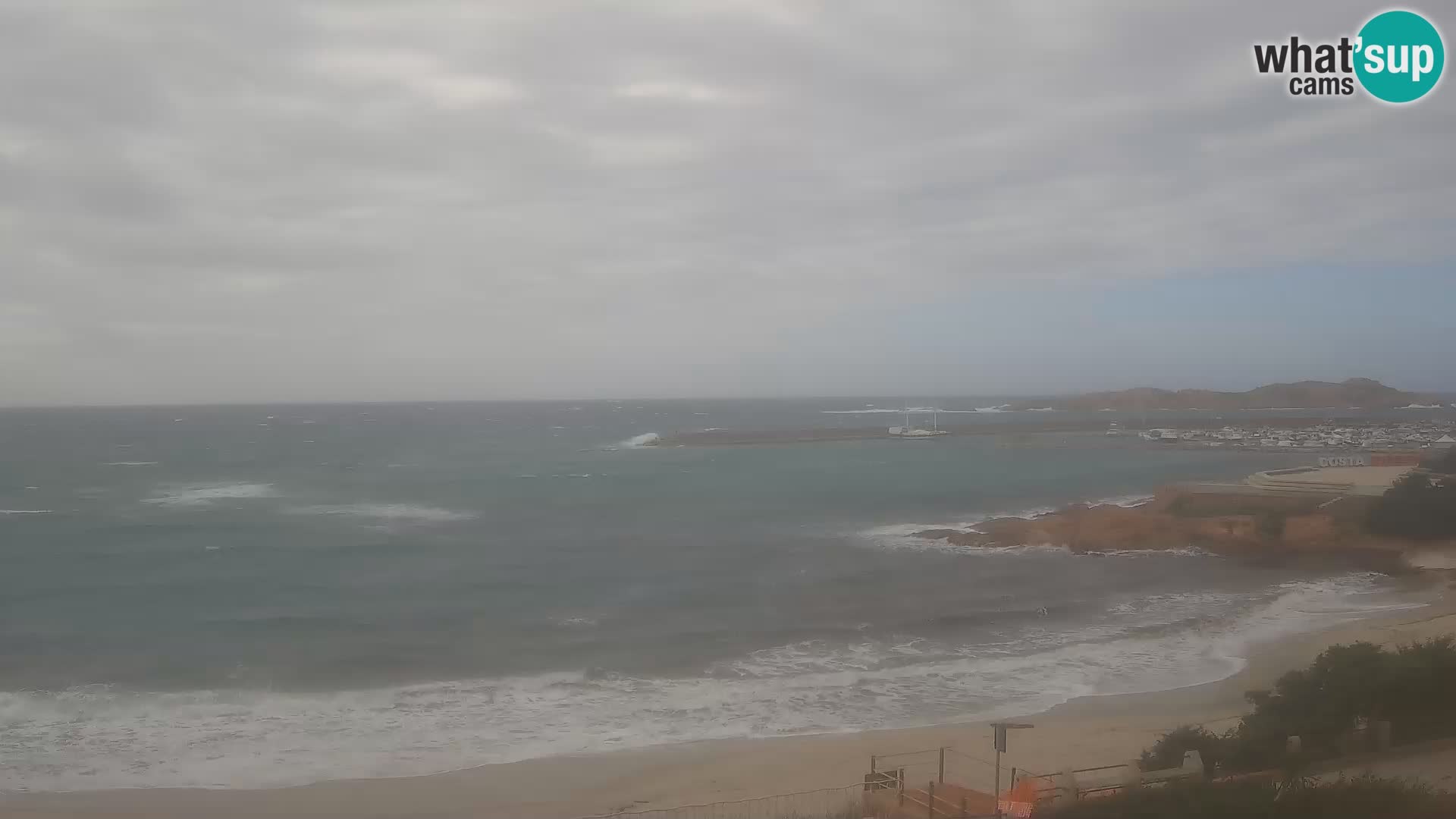 Isola Rossa Strand Webcam – Live-Ansicht der atemberaubenden Küstenlinie von Sardinien