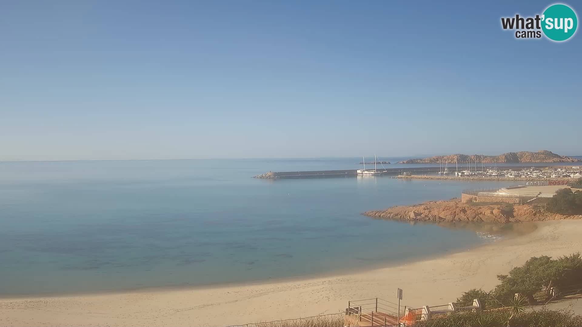 Webcam de la playa de Isola Rossa – Vista en vivo de la maravillosa costa de Cerdeña