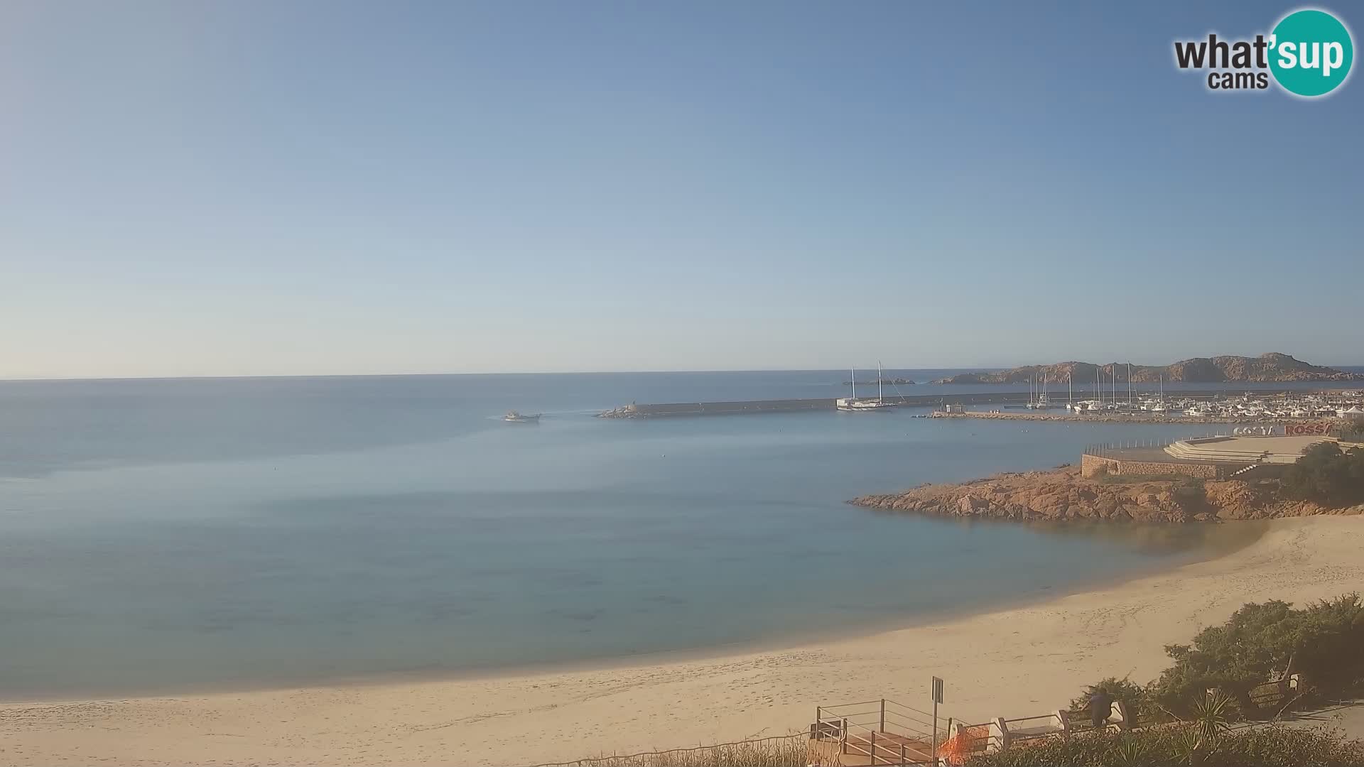 Isola Rossa Strand Webcam – Live-Ansicht der atemberaubenden Küstenlinie von Sardinien