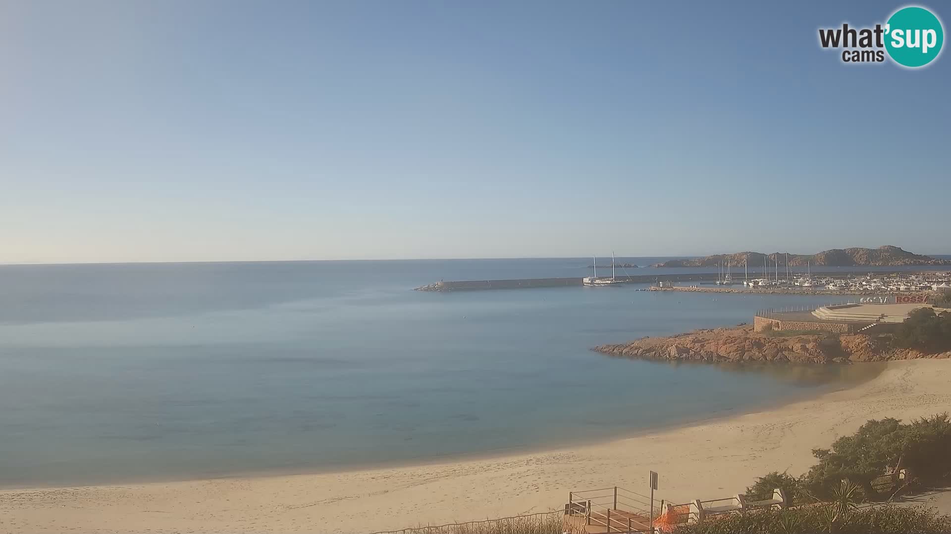 Webcam de la playa de Isola Rossa – Vista en vivo de la maravillosa costa de Cerdeña