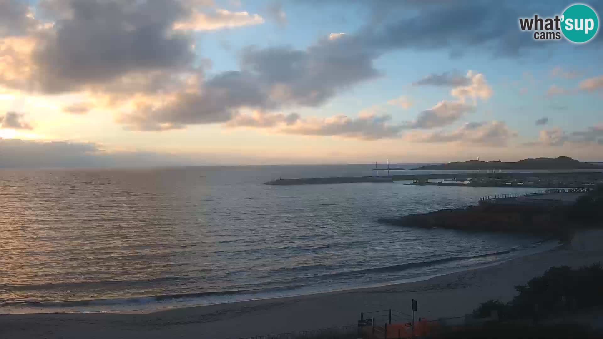 Isola Rossa Strand Webcam – Live-Ansicht der atemberaubenden Küstenlinie von Sardinien