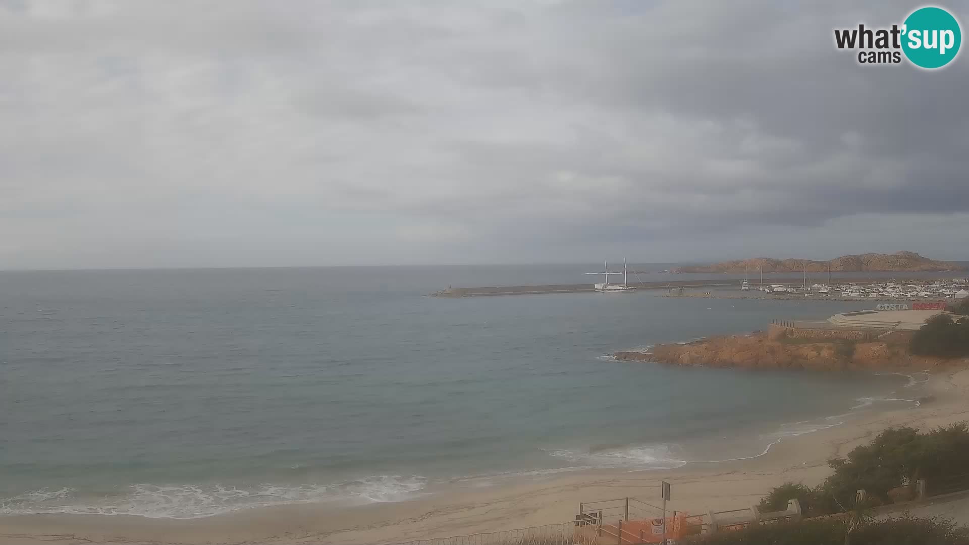 Isola Rossa Strand Webcam – Live-Ansicht der atemberaubenden Küstenlinie von Sardinien