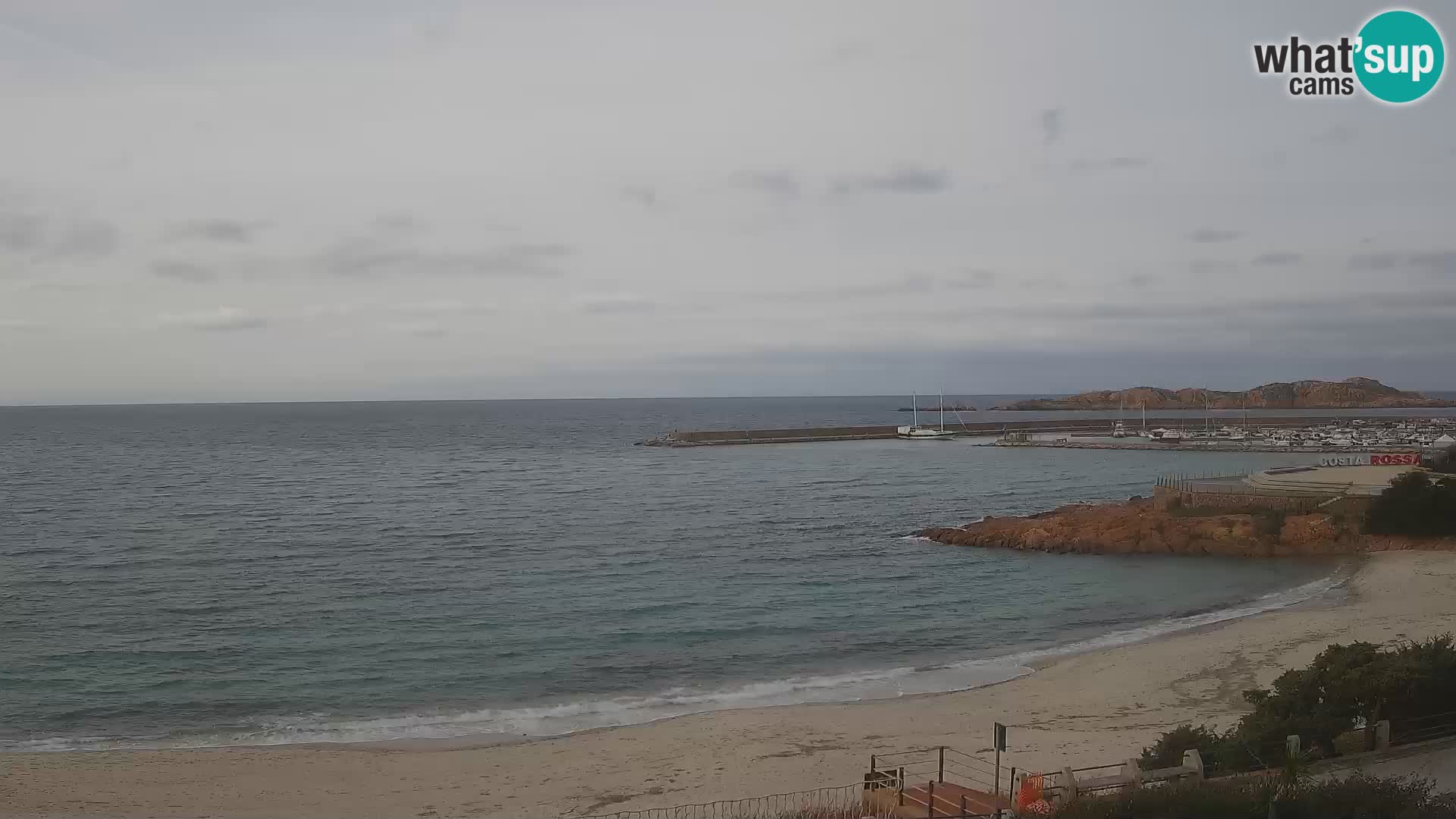 Webcam de la playa de Isola Rossa – Vista en vivo de la maravillosa costa de Cerdeña