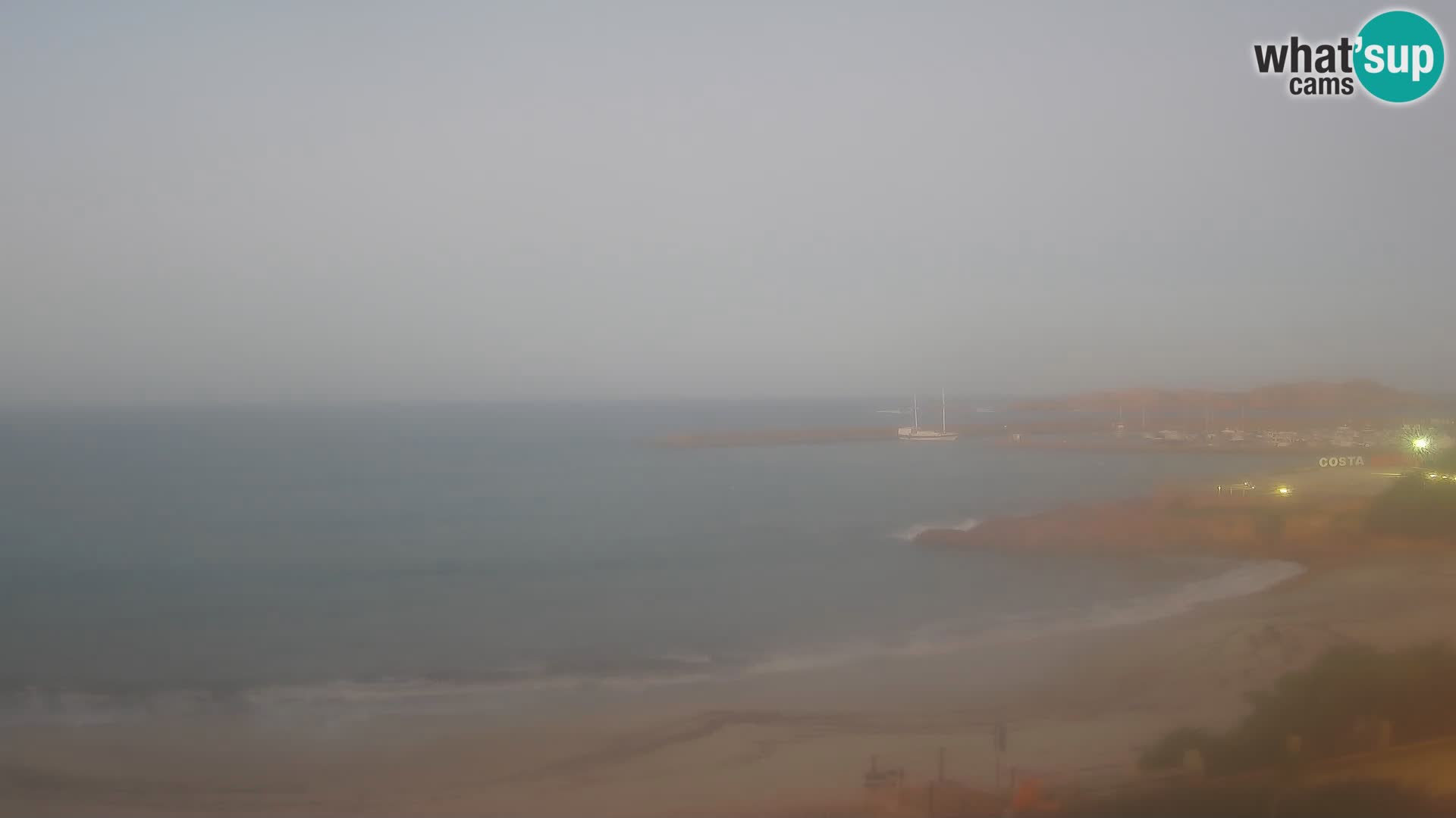 Webcam de la playa de Isola Rossa – Vista en vivo de la maravillosa costa de Cerdeña