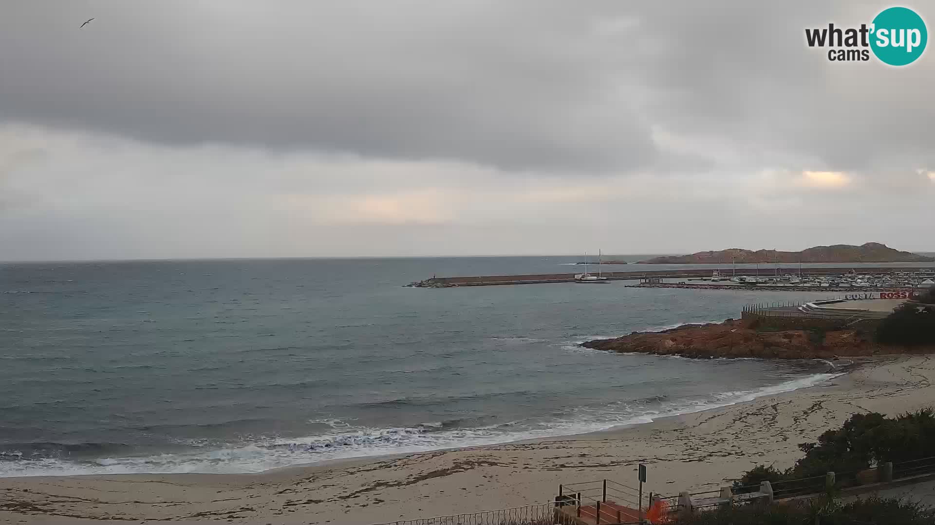 Webcam de la plage d’Isola Rossa – Vue en direct de la magnifique côte de la Sardaigne