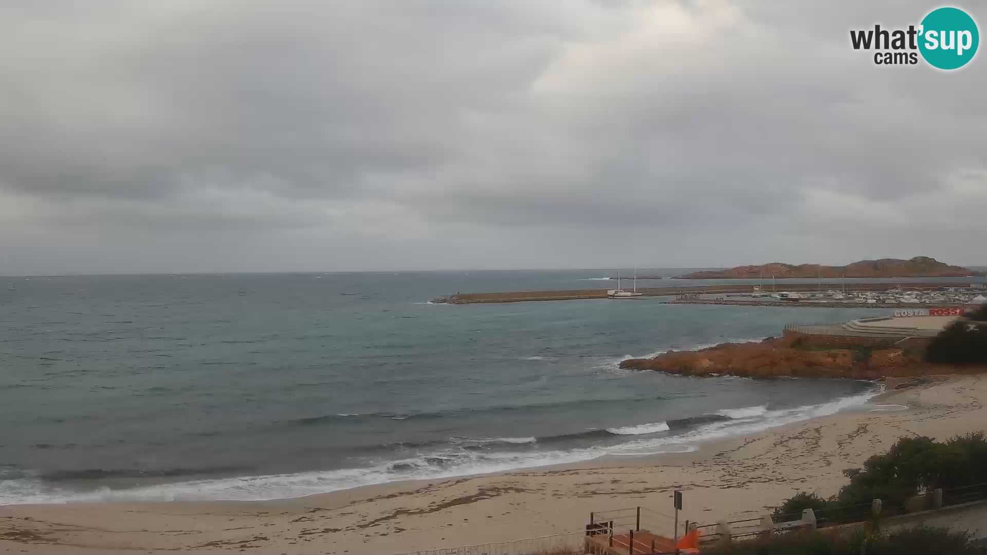 Isola Rossa Strand Webcam – Live-Ansicht der atemberaubenden Küstenlinie von Sardinien