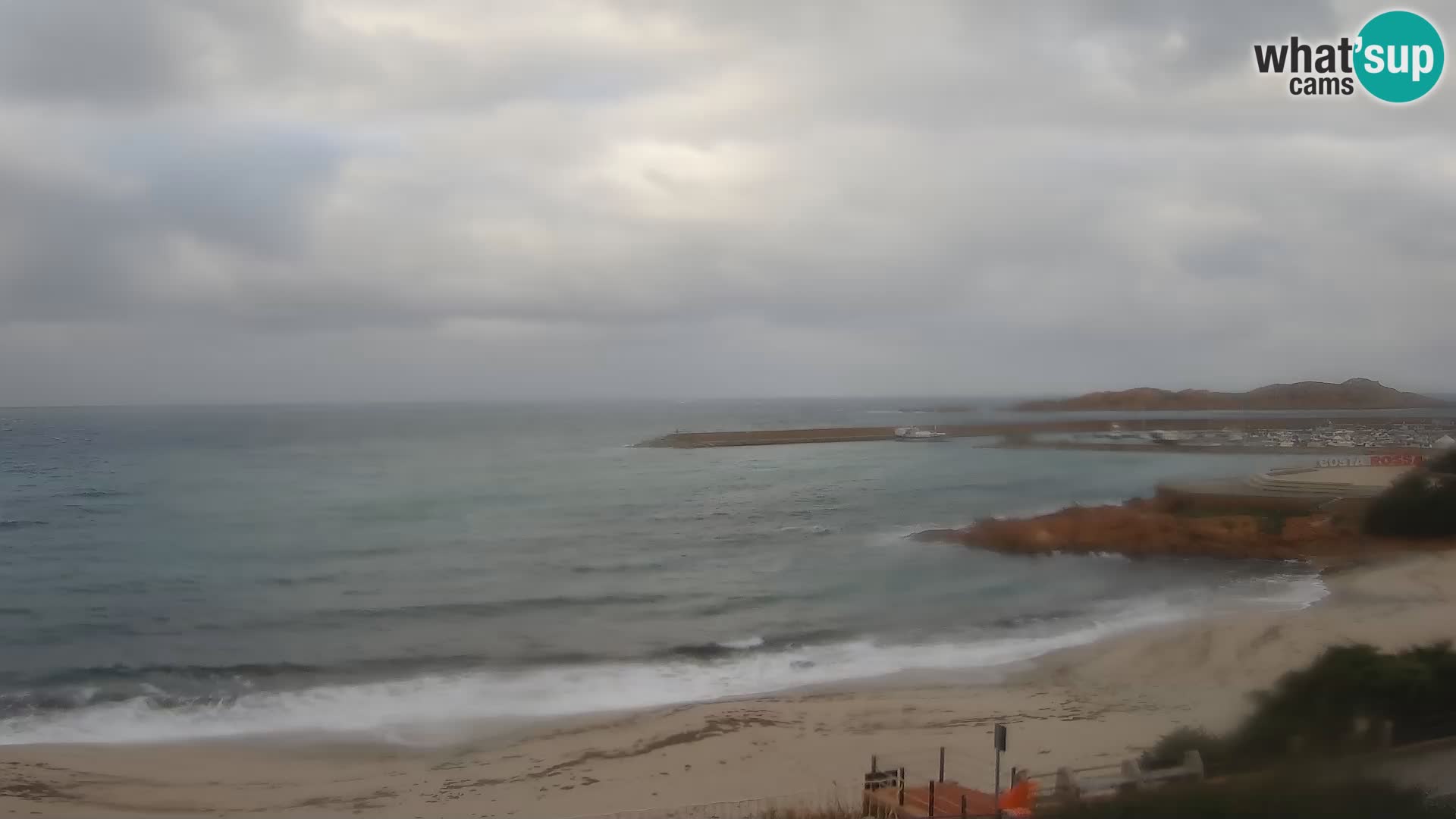 Isola Rossa Strand Webcam – Live-Ansicht der atemberaubenden Küstenlinie von Sardinien