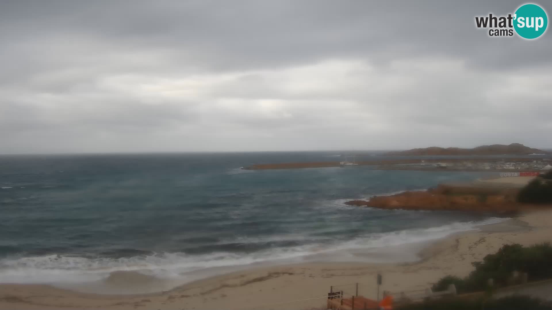 Webcam de la playa de Isola Rossa – Vista en vivo de la maravillosa costa de Cerdeña