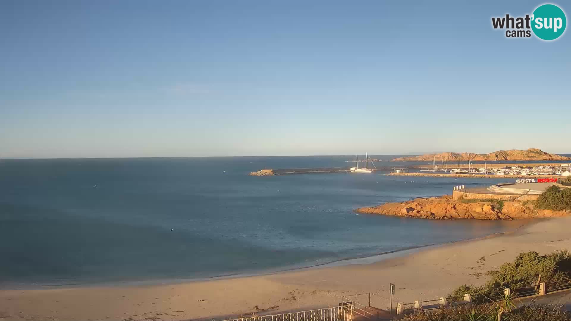 Webcam de la playa de Isola Rossa – Vista en vivo de la maravillosa costa de Cerdeña