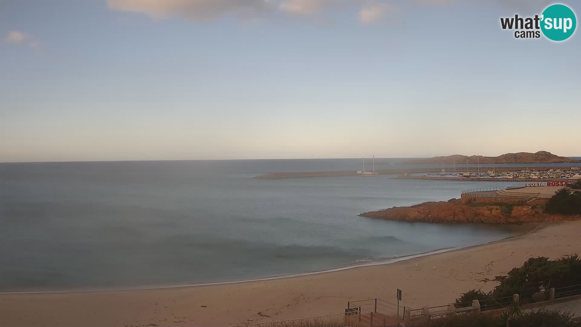 Webcam de la playa de Isola Rossa – Vista en vivo de la maravillosa costa de Cerdeña