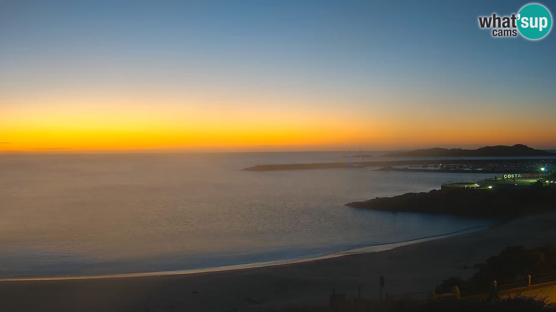 Webcam de la plage d’Isola Rossa – Vue en direct de la magnifique côte de la Sardaigne