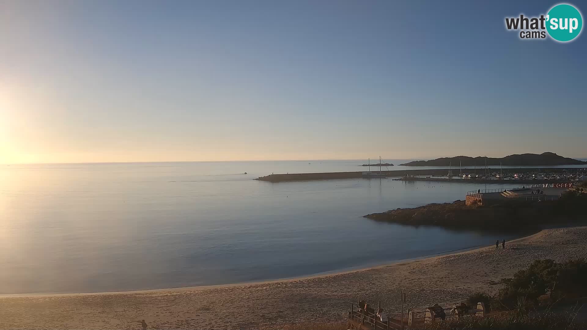 Webcam de la plage d’Isola Rossa – Vue en direct de la magnifique côte de la Sardaigne