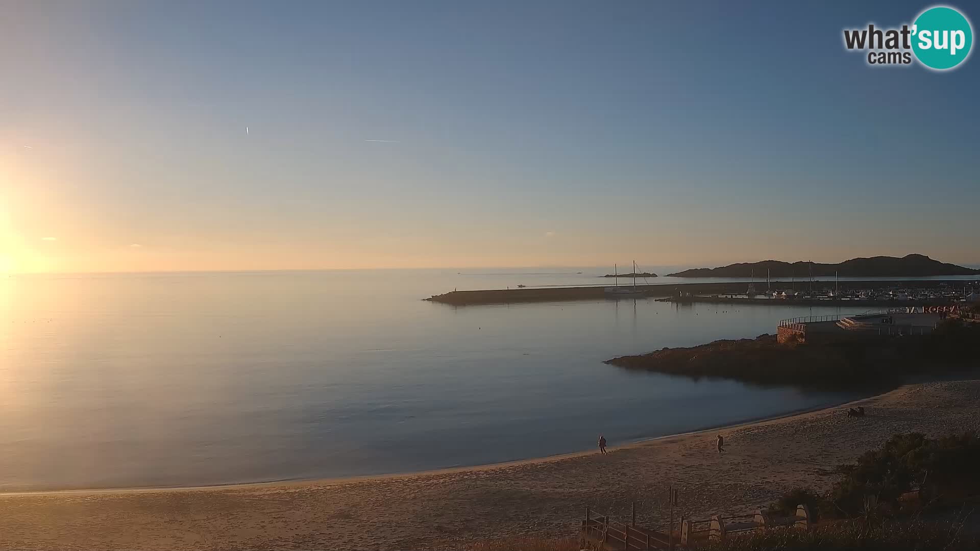 Isola Rossa Strand Webcam – Live-Ansicht der atemberaubenden Küstenlinie von Sardinien