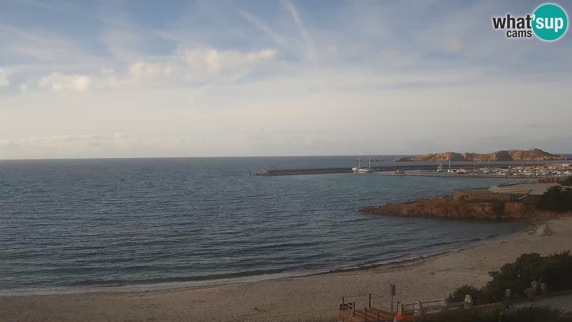 Isola Rossa Strand Webcam – Live-Ansicht der atemberaubenden Küstenlinie von Sardinien