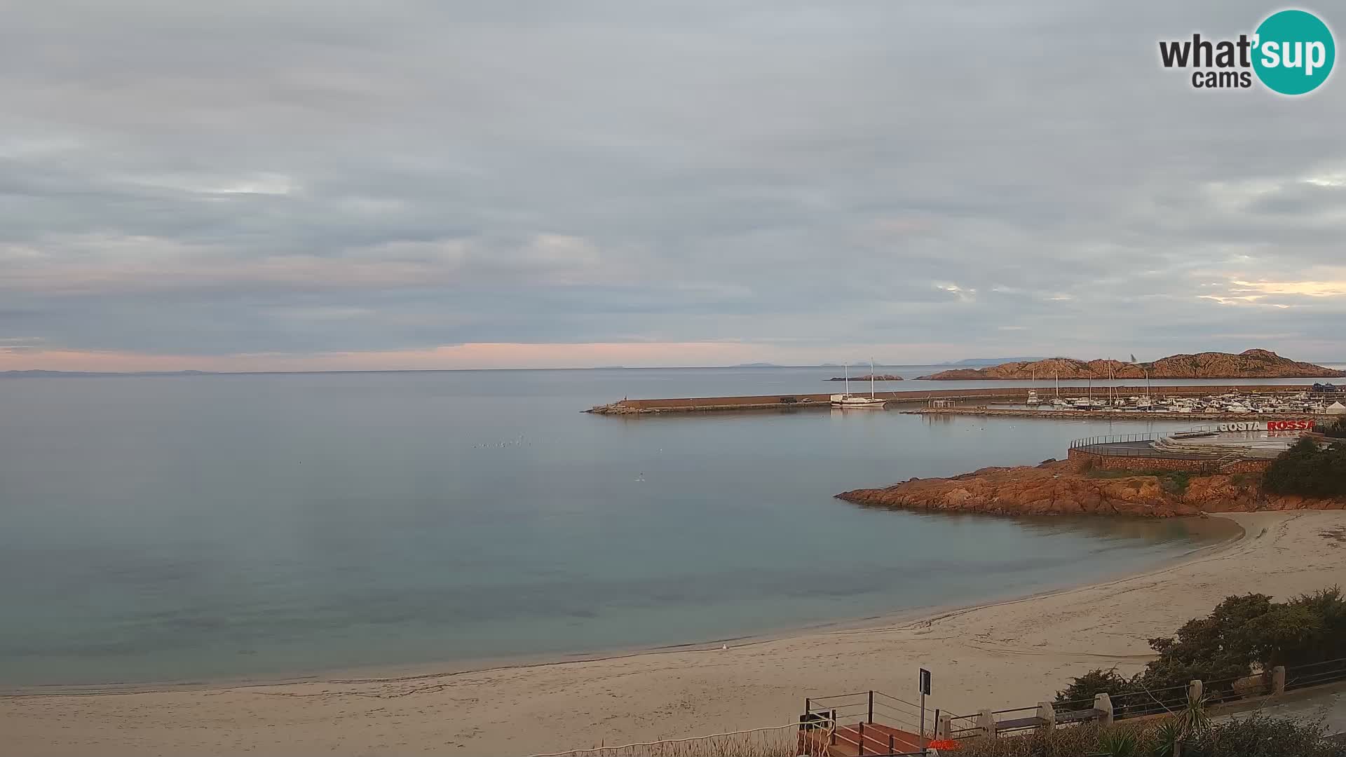 Isola Rossa Strand Webcam – Live-Ansicht der atemberaubenden Küstenlinie von Sardinien