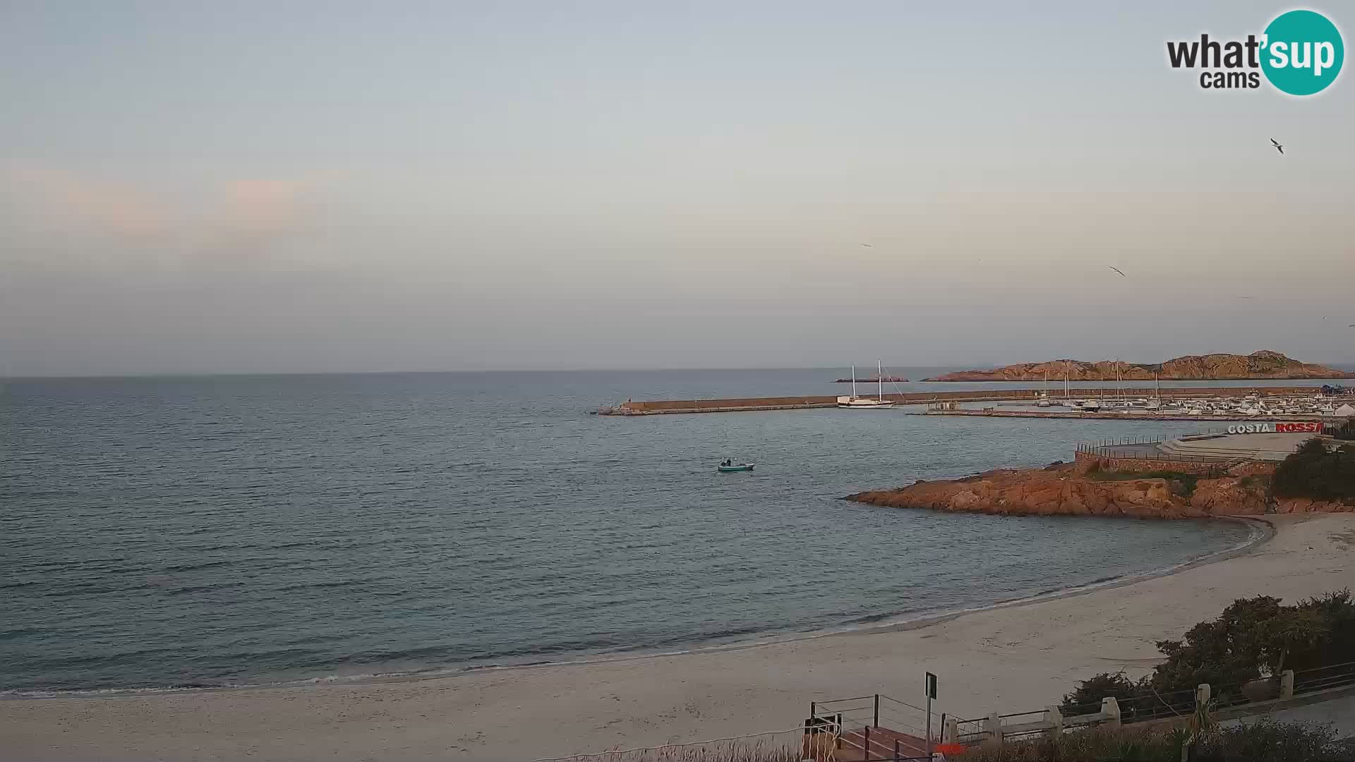 Isola Rossa Strand Webcam – Live-Ansicht der atemberaubenden Küstenlinie von Sardinien