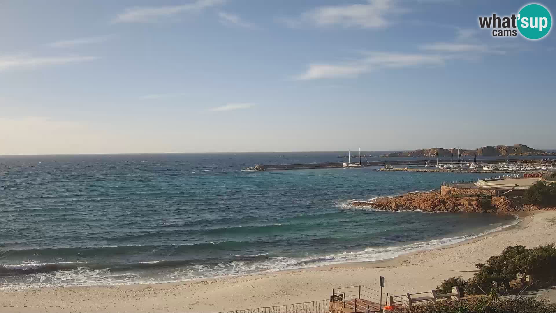 Webcam de la playa de Isola Rossa – Vista en vivo de la maravillosa costa de Cerdeña