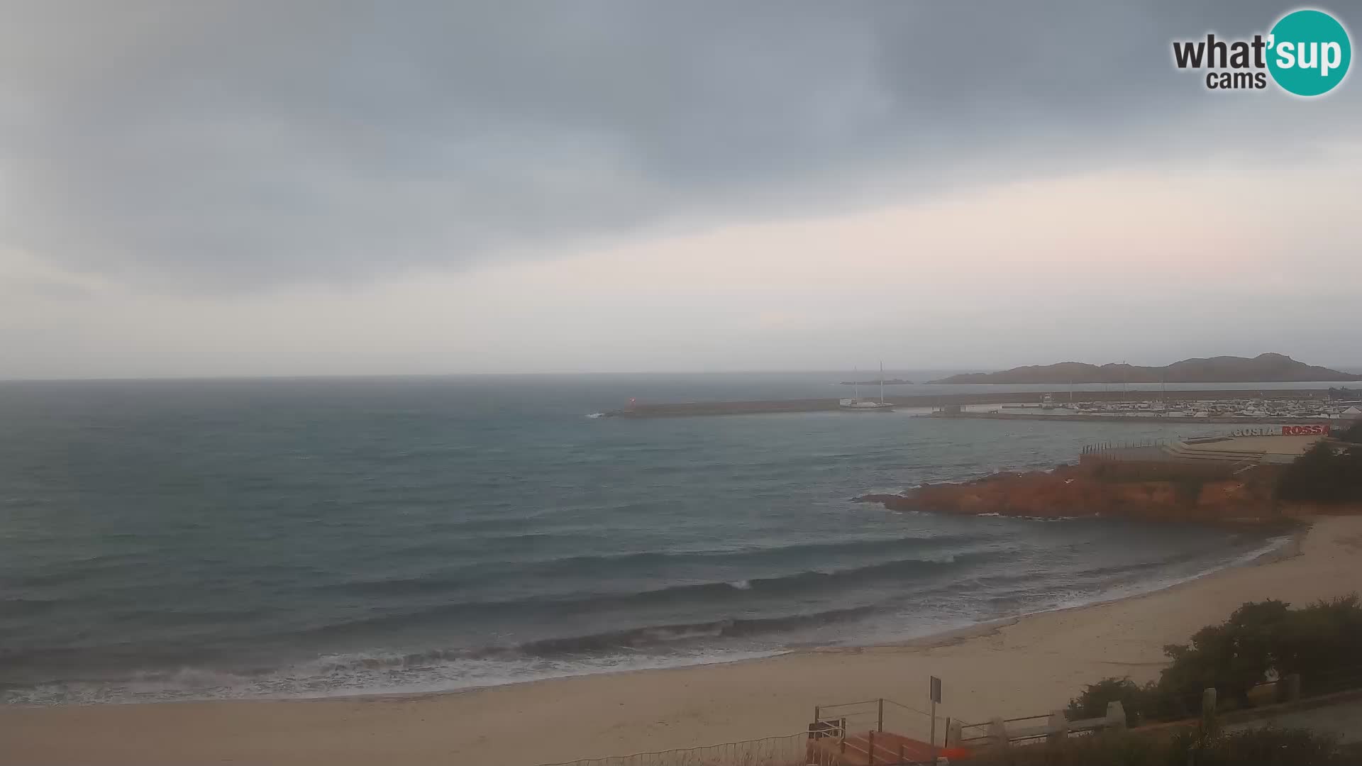 Webcam de la plage d’Isola Rossa – Vue en direct de la magnifique côte de la Sardaigne