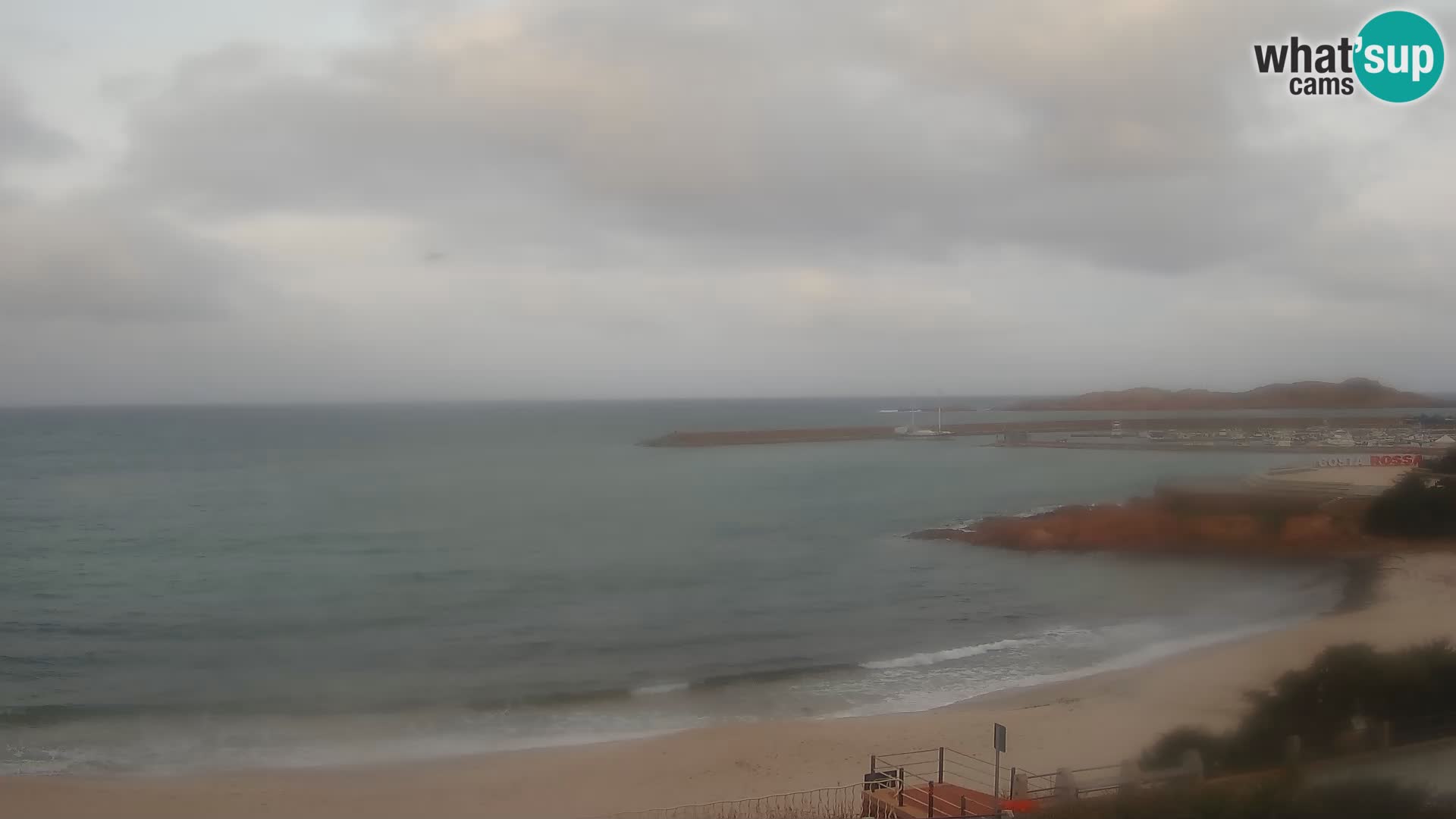 Webcam de la plage d’Isola Rossa – Vue en direct de la magnifique côte de la Sardaigne