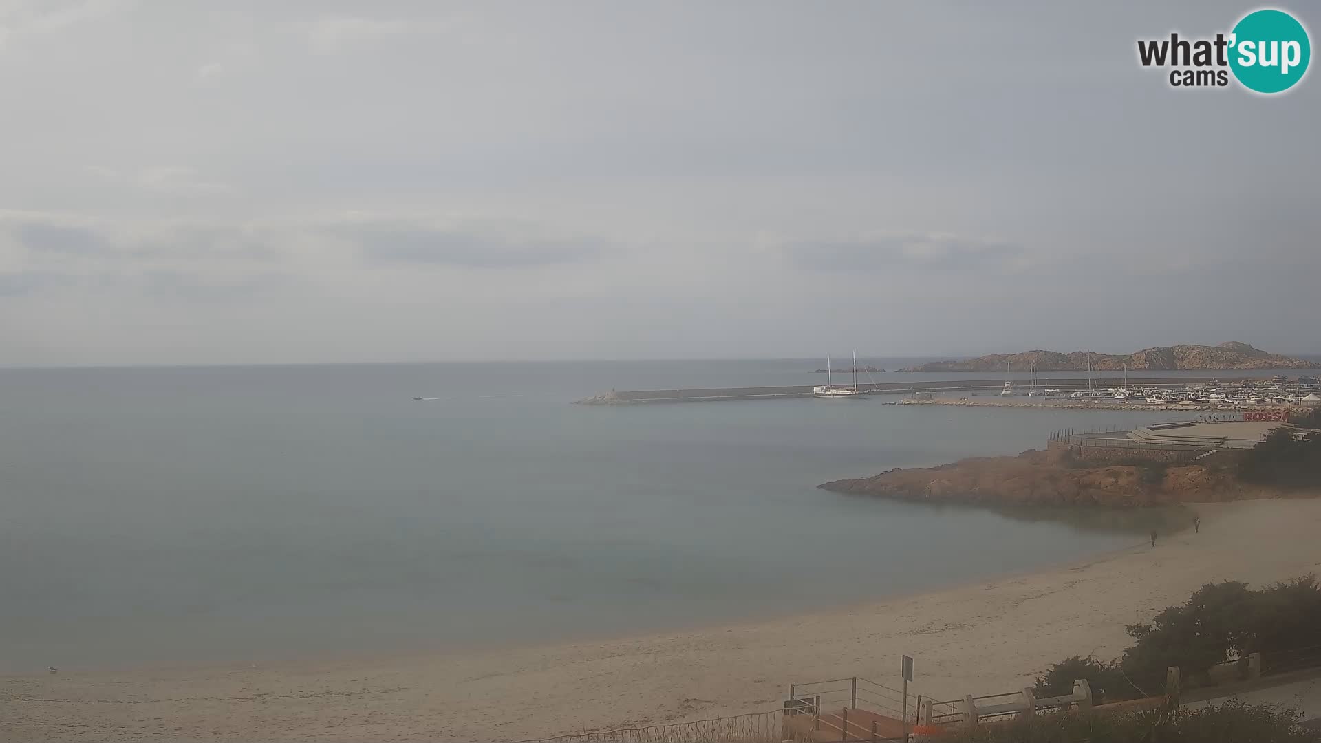 Isola Rossa Strand Webcam – Live-Ansicht der atemberaubenden Küstenlinie von Sardinien