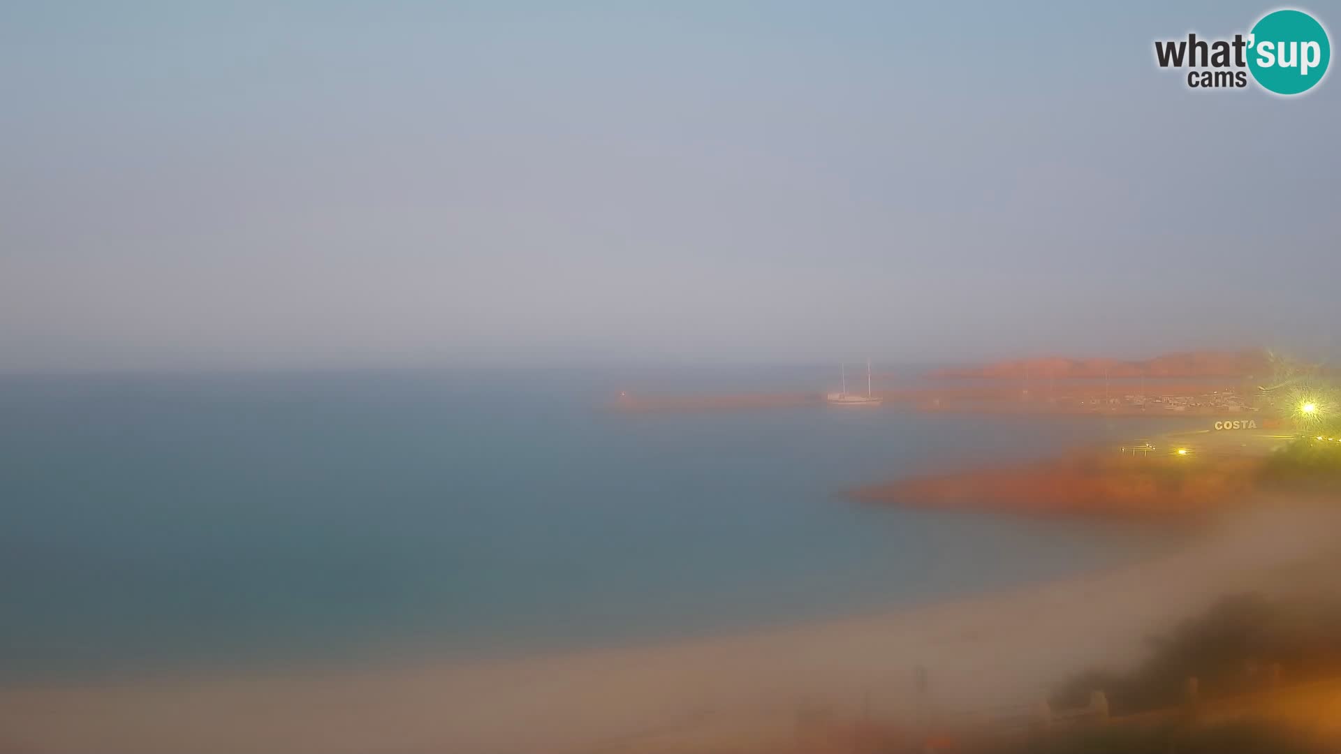 Webcam de la playa de Isola Rossa – Vista en vivo de la maravillosa costa de Cerdeña