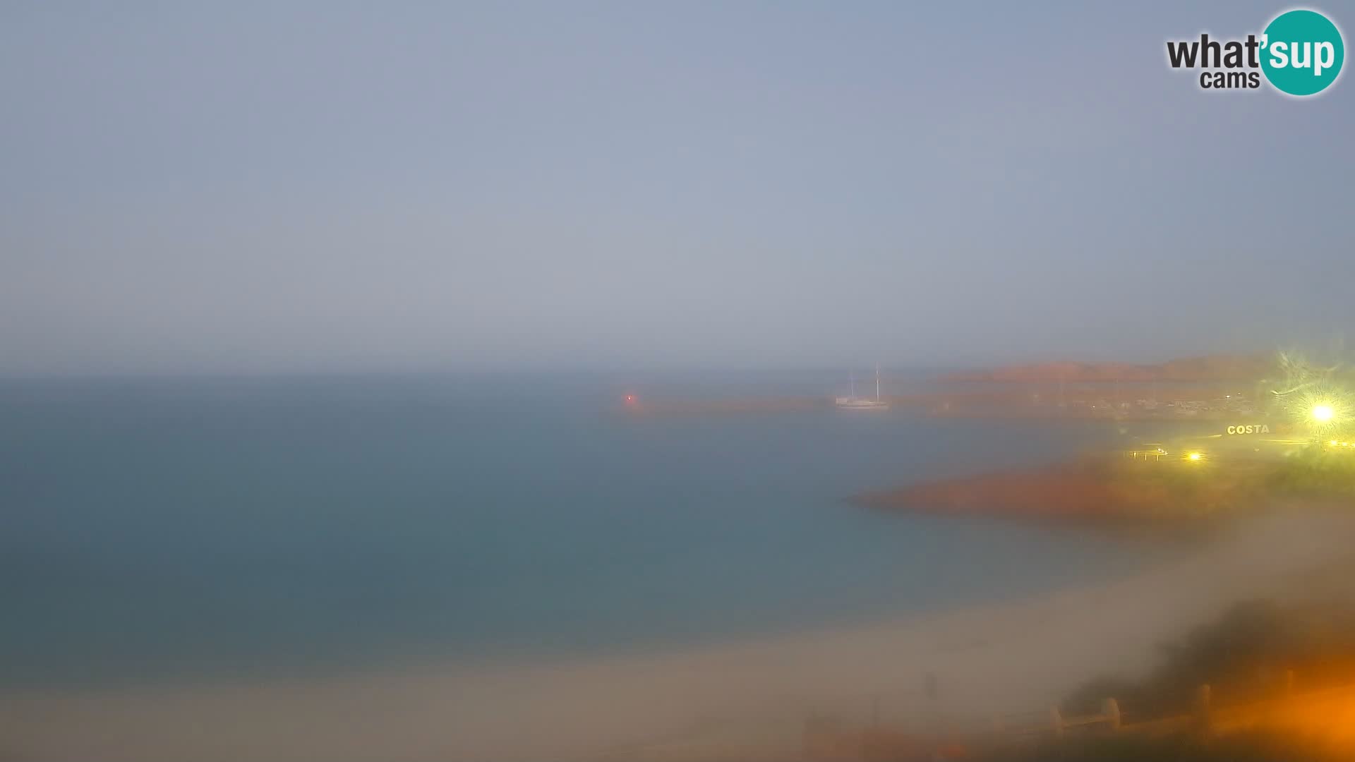 Isola Rossa Strand Webcam – Live-Ansicht der atemberaubenden Küstenlinie von Sardinien