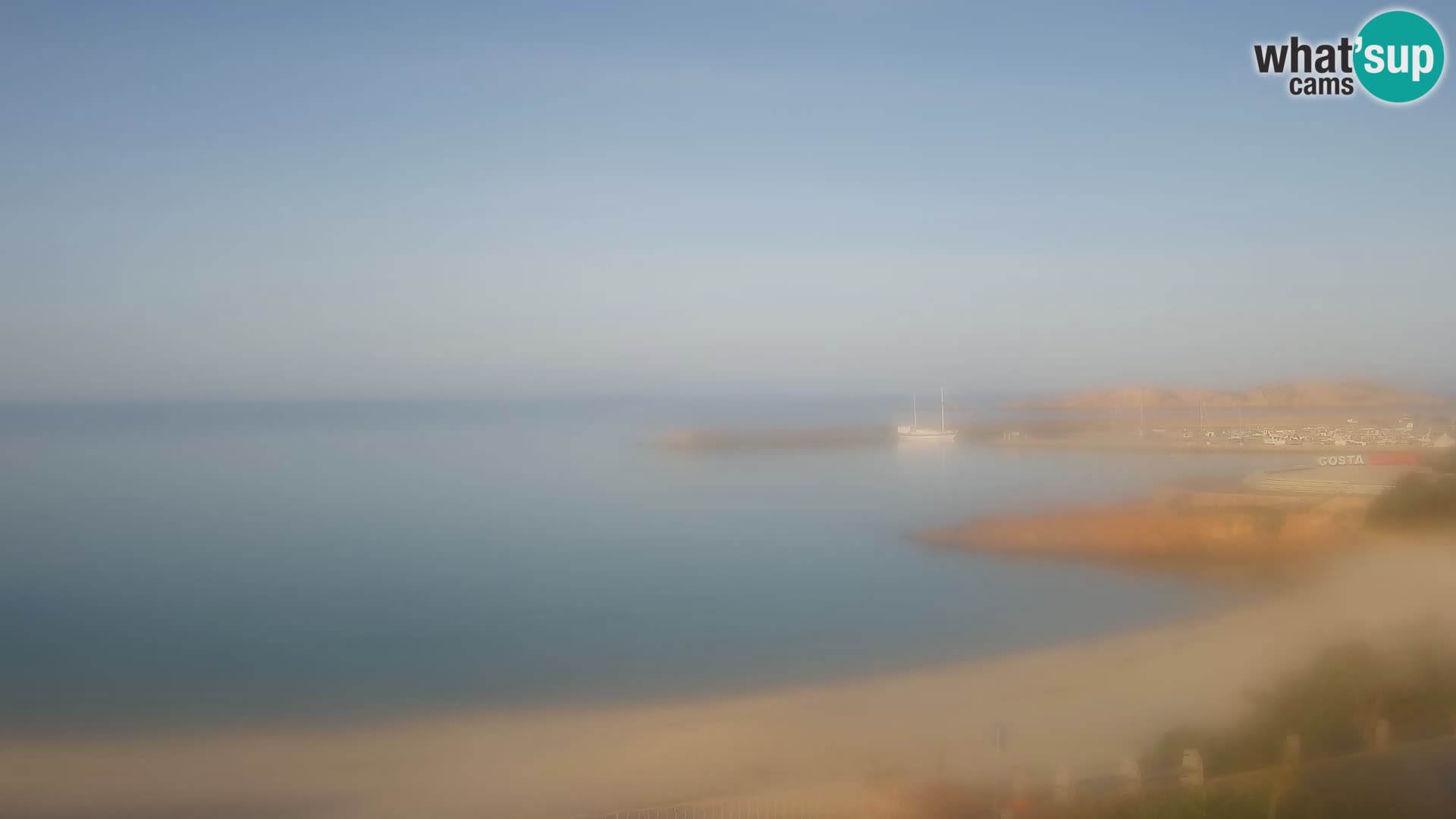 Webcam de la playa de Isola Rossa – Vista en vivo de la maravillosa costa de Cerdeña