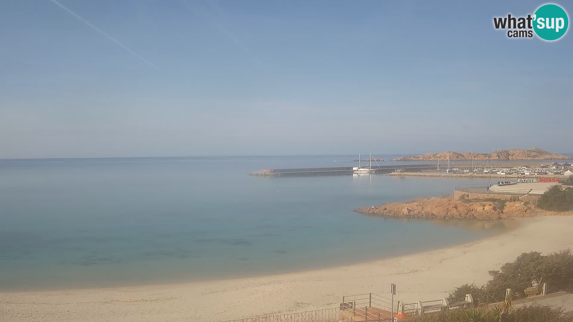 Webcam de la playa de Isola Rossa – Vista en vivo de la maravillosa costa de Cerdeña