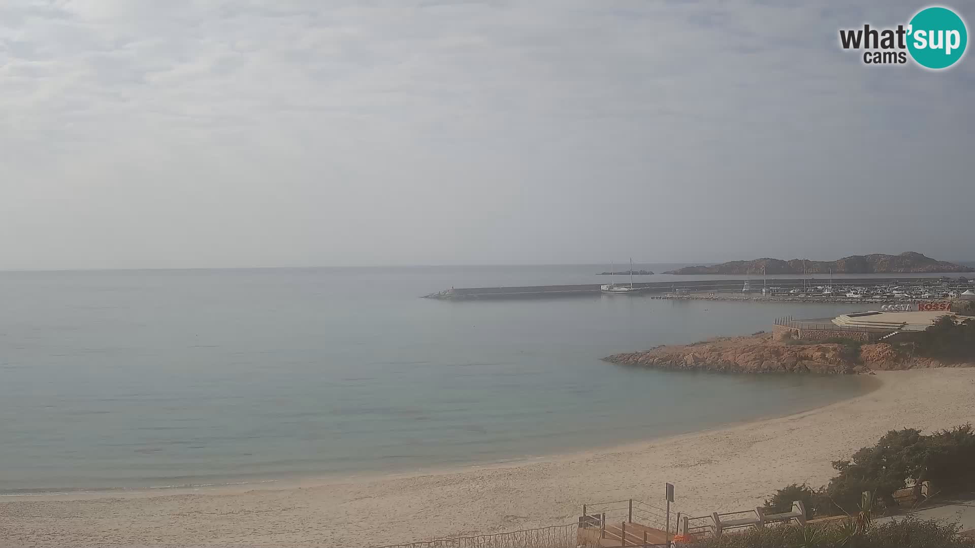 Webcam de la plage d’Isola Rossa – Vue en direct de la magnifique côte de la Sardaigne