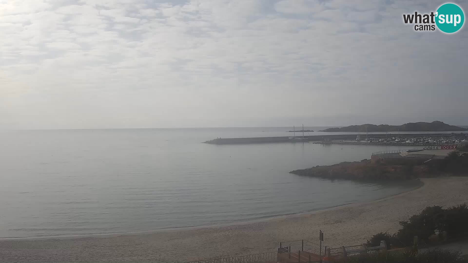 Webcam de la plage d’Isola Rossa – Vue en direct de la magnifique côte de la Sardaigne