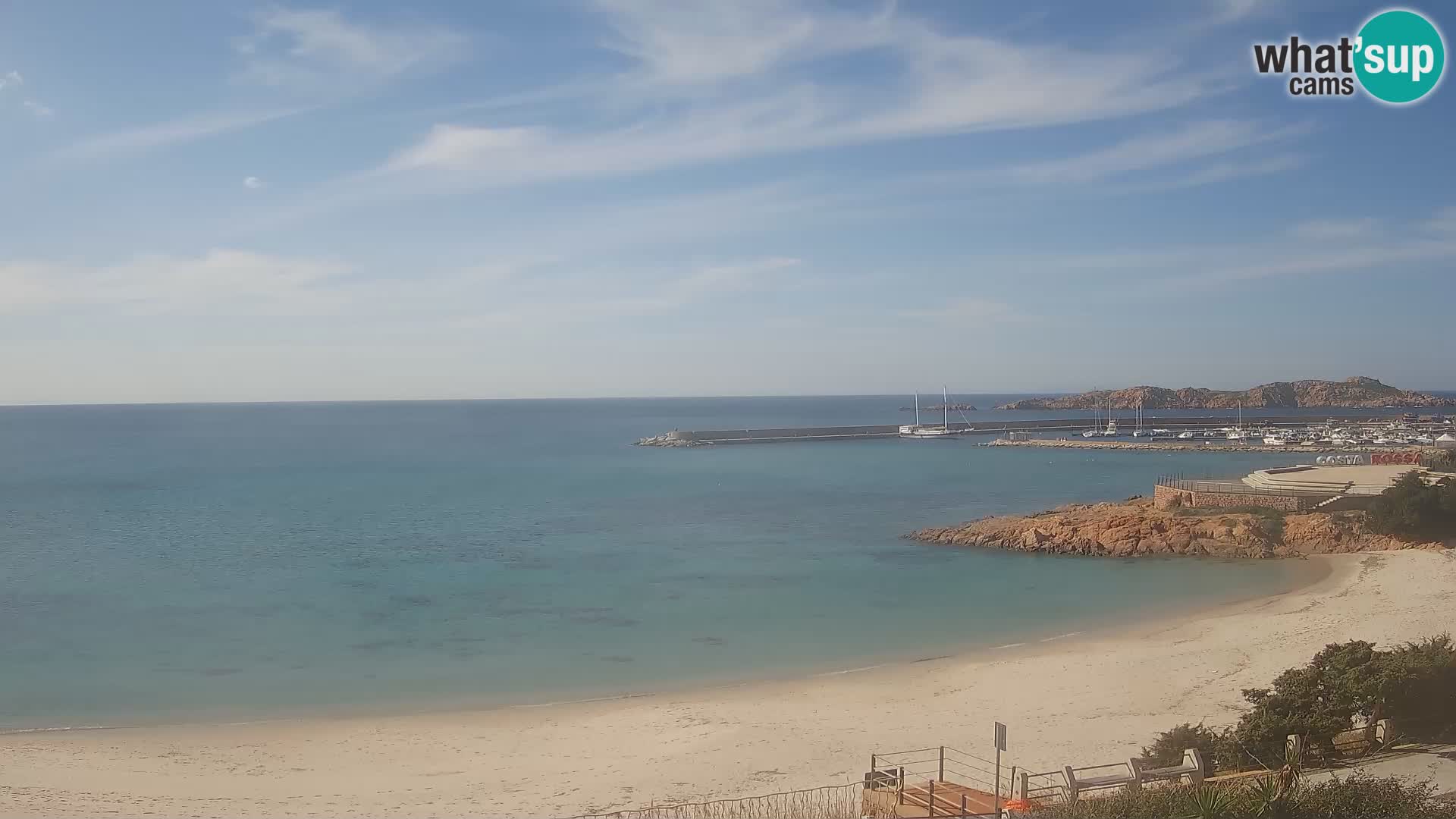 Webcam de la playa de Isola Rossa – Vista en vivo de la maravillosa costa de Cerdeña