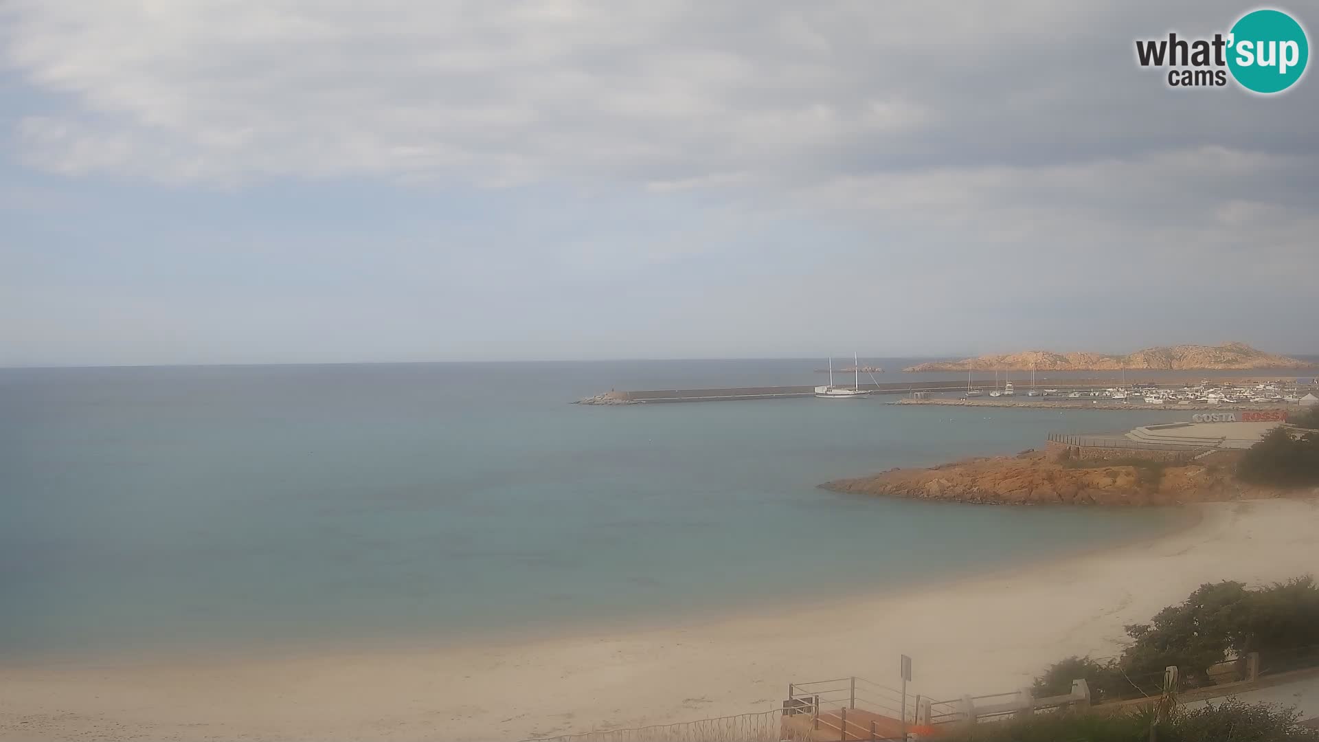 Isola Rossa Strand Webcam – Live-Ansicht der atemberaubenden Küstenlinie von Sardinien