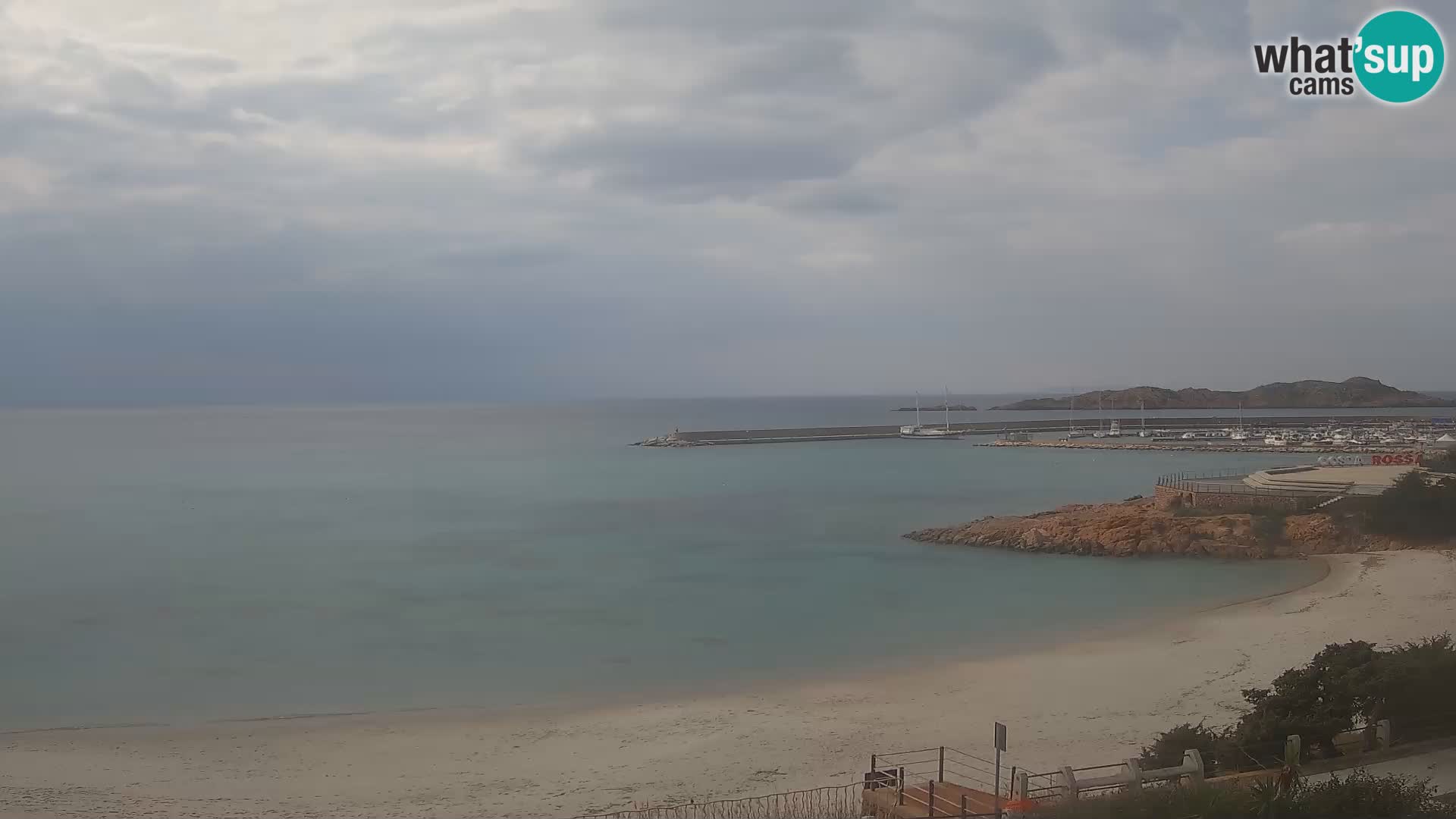 Isola Rossa Strand Webcam – Live-Ansicht der atemberaubenden Küstenlinie von Sardinien