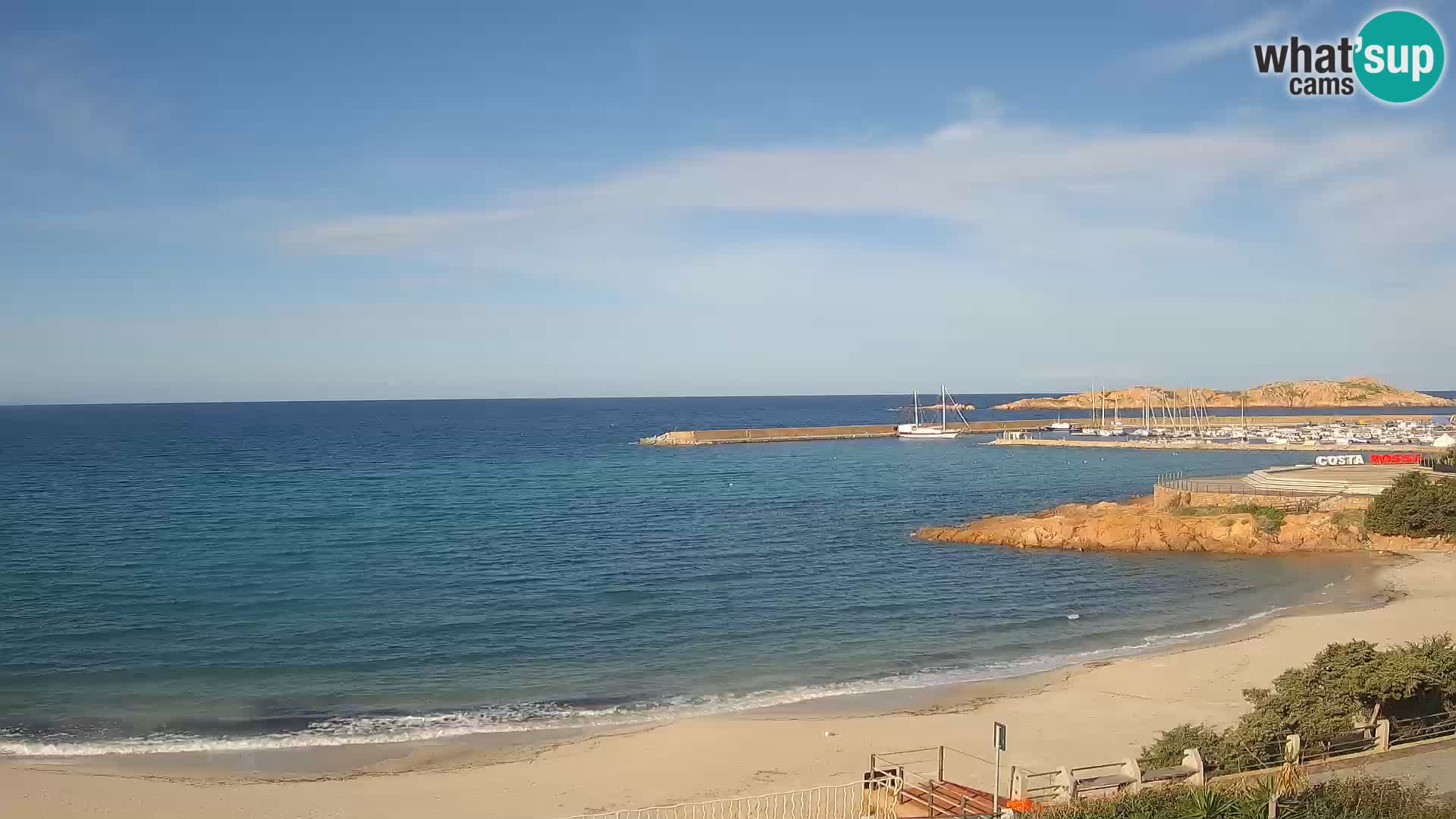 Webcam de la playa de Isola Rossa – Vista en vivo de la maravillosa costa de Cerdeña