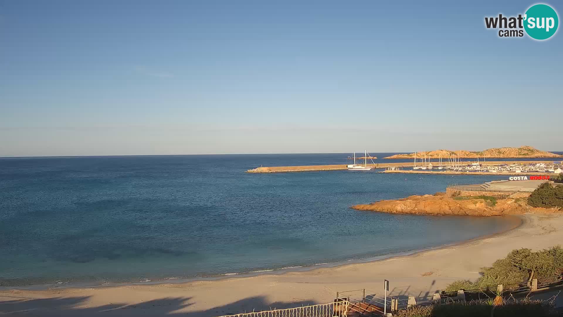 Isola Rossa Strand Webcam – Live-Ansicht der atemberaubenden Küstenlinie von Sardinien