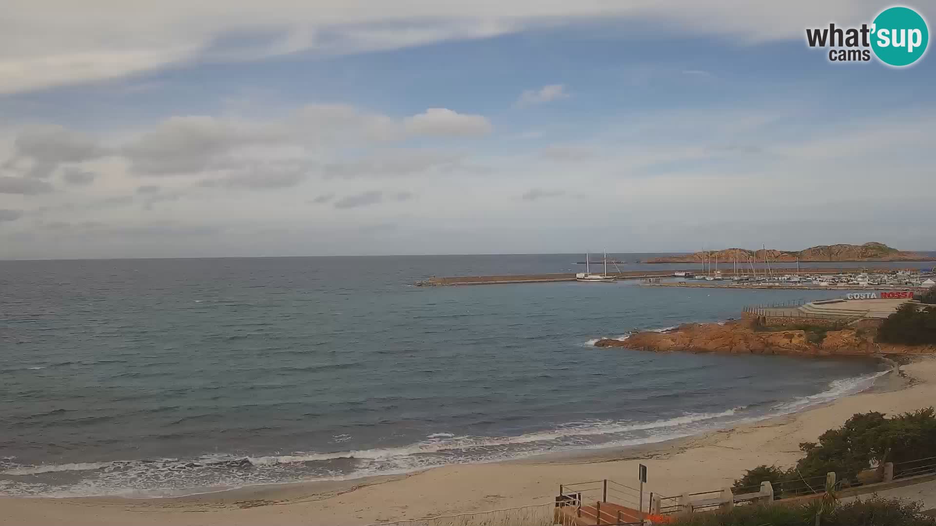 Isola Rossa Strand Webcam – Live-Ansicht der atemberaubenden Küstenlinie von Sardinien