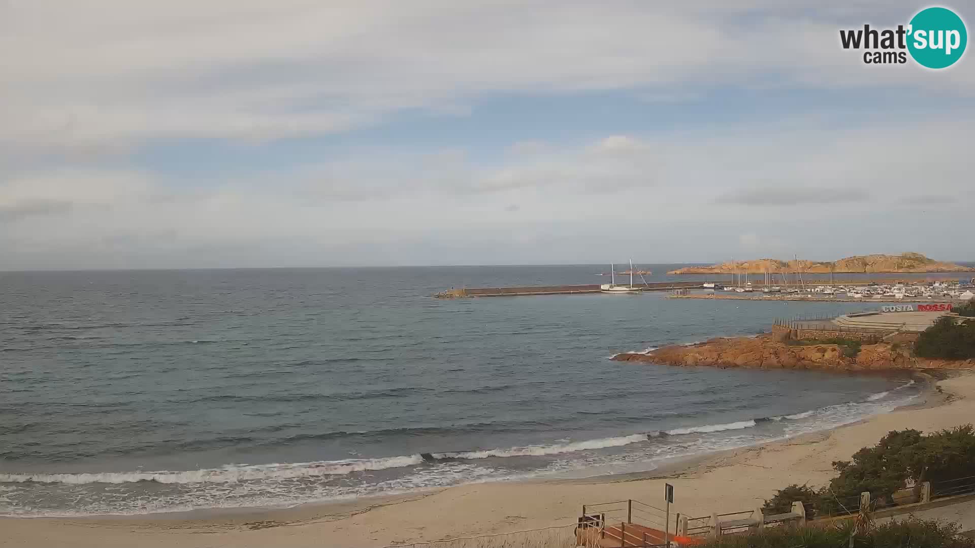 Webcam de la playa de Isola Rossa – Vista en vivo de la maravillosa costa de Cerdeña