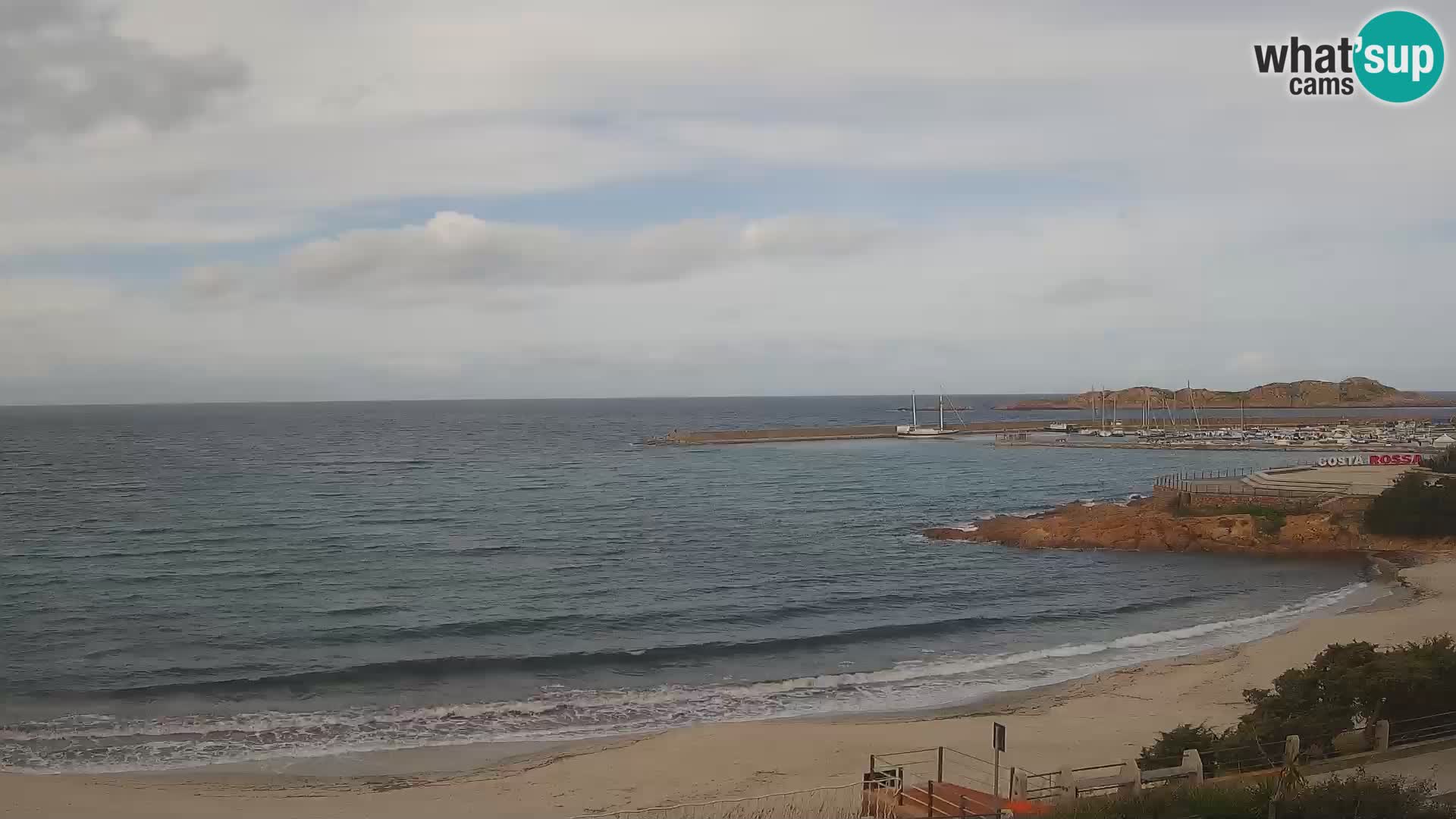 Isola Rossa Strand Webcam – Live-Ansicht der atemberaubenden Küstenlinie von Sardinien