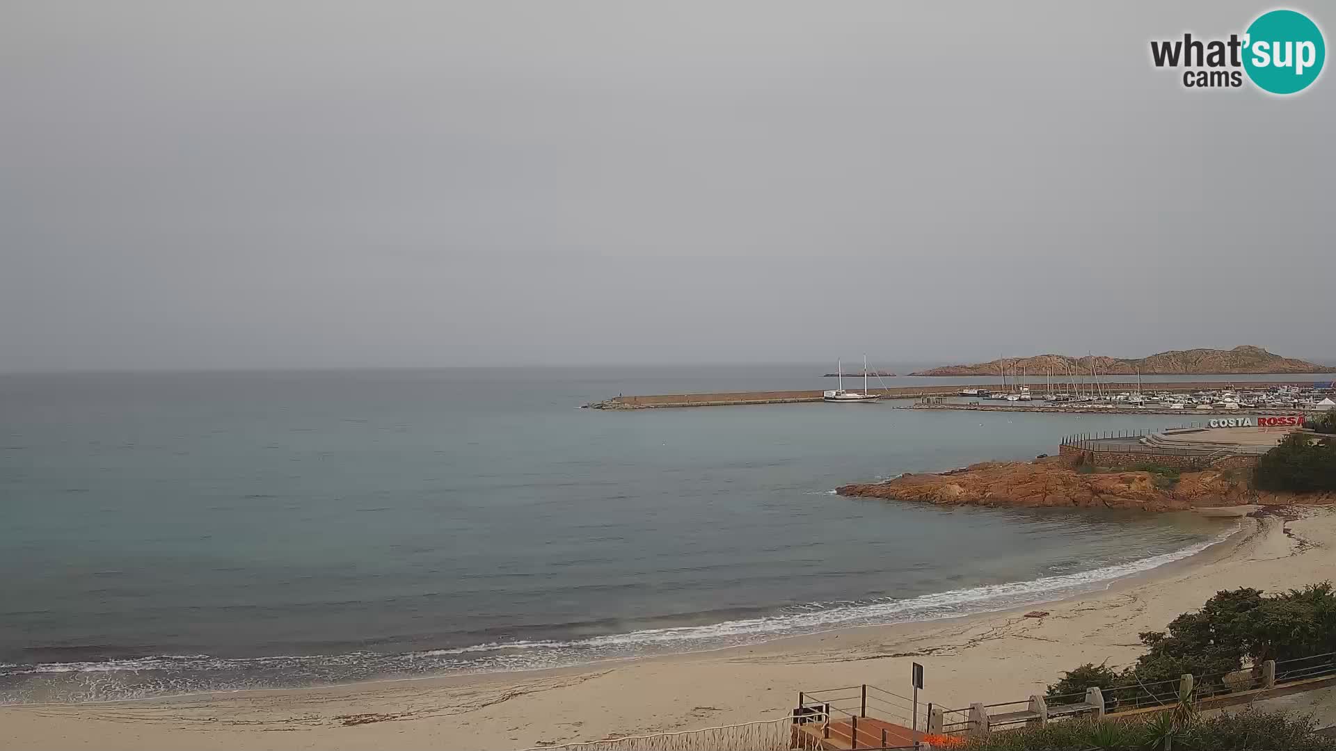 Webcam de la playa de Isola Rossa – Vista en vivo de la maravillosa costa de Cerdeña