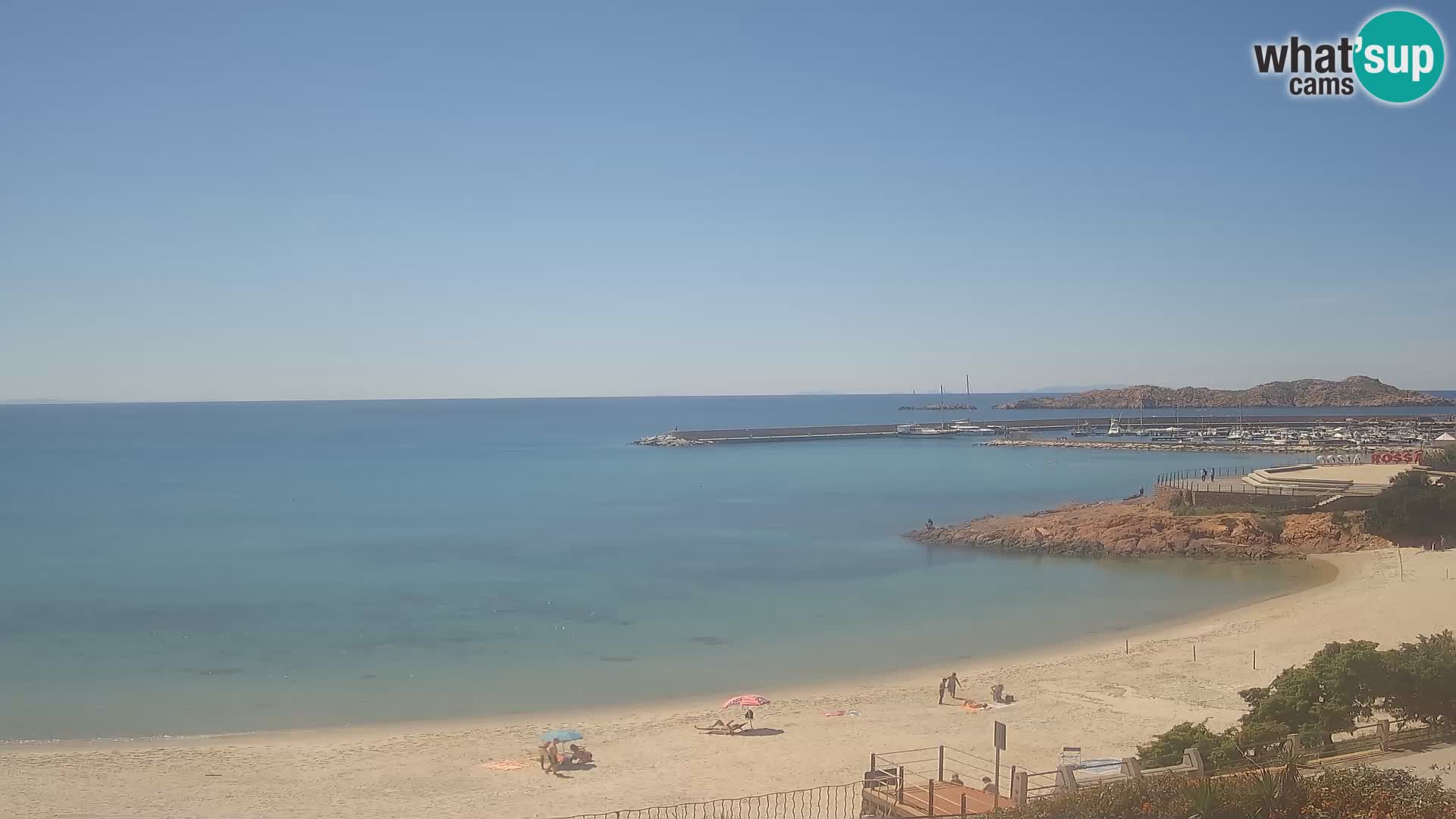 Webcam de la playa de Isola Rossa – Vista en vivo de la maravillosa costa de Cerdeña