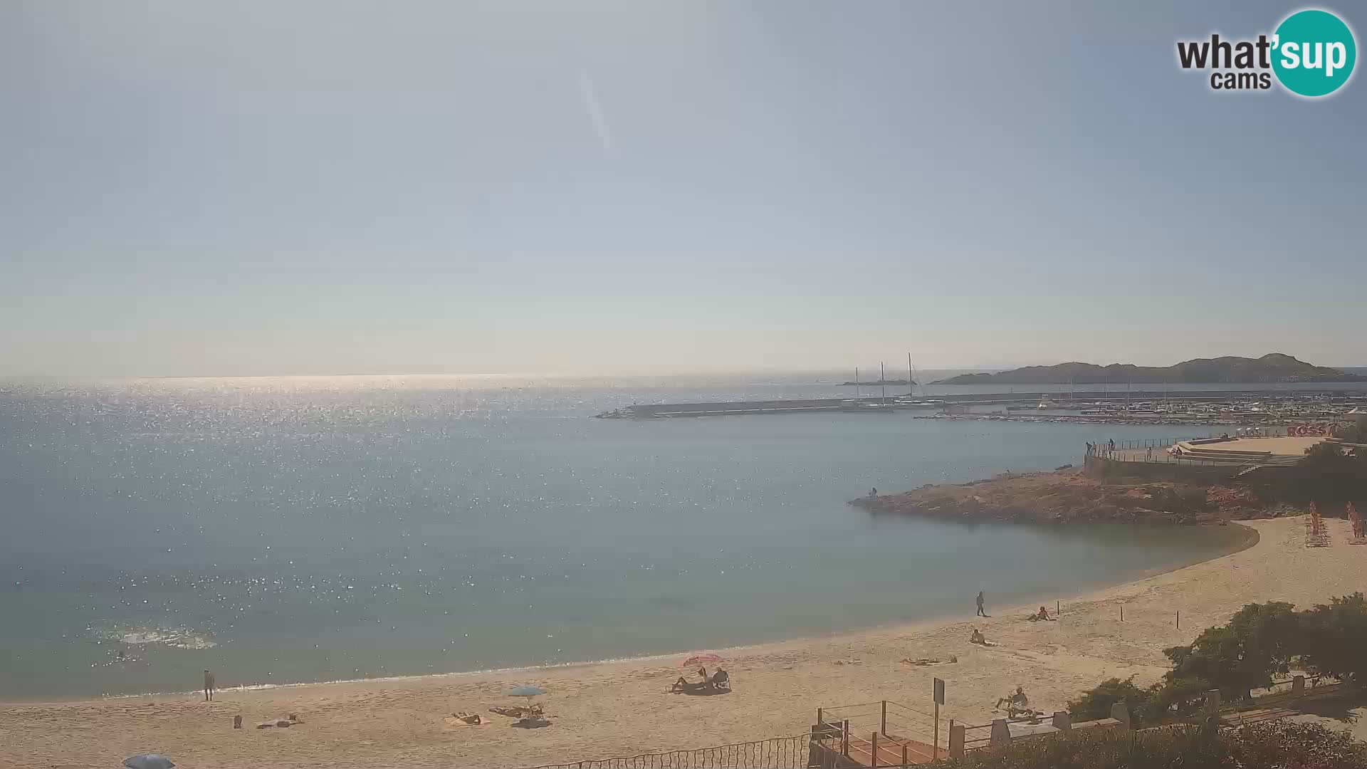 Webcam de la plage d’Isola Rossa – Vue en direct de la magnifique côte de la Sardaigne