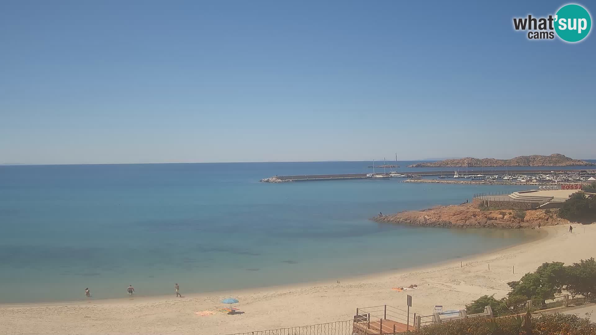 Webcam de la playa de Isola Rossa – Vista en vivo de la maravillosa costa de Cerdeña