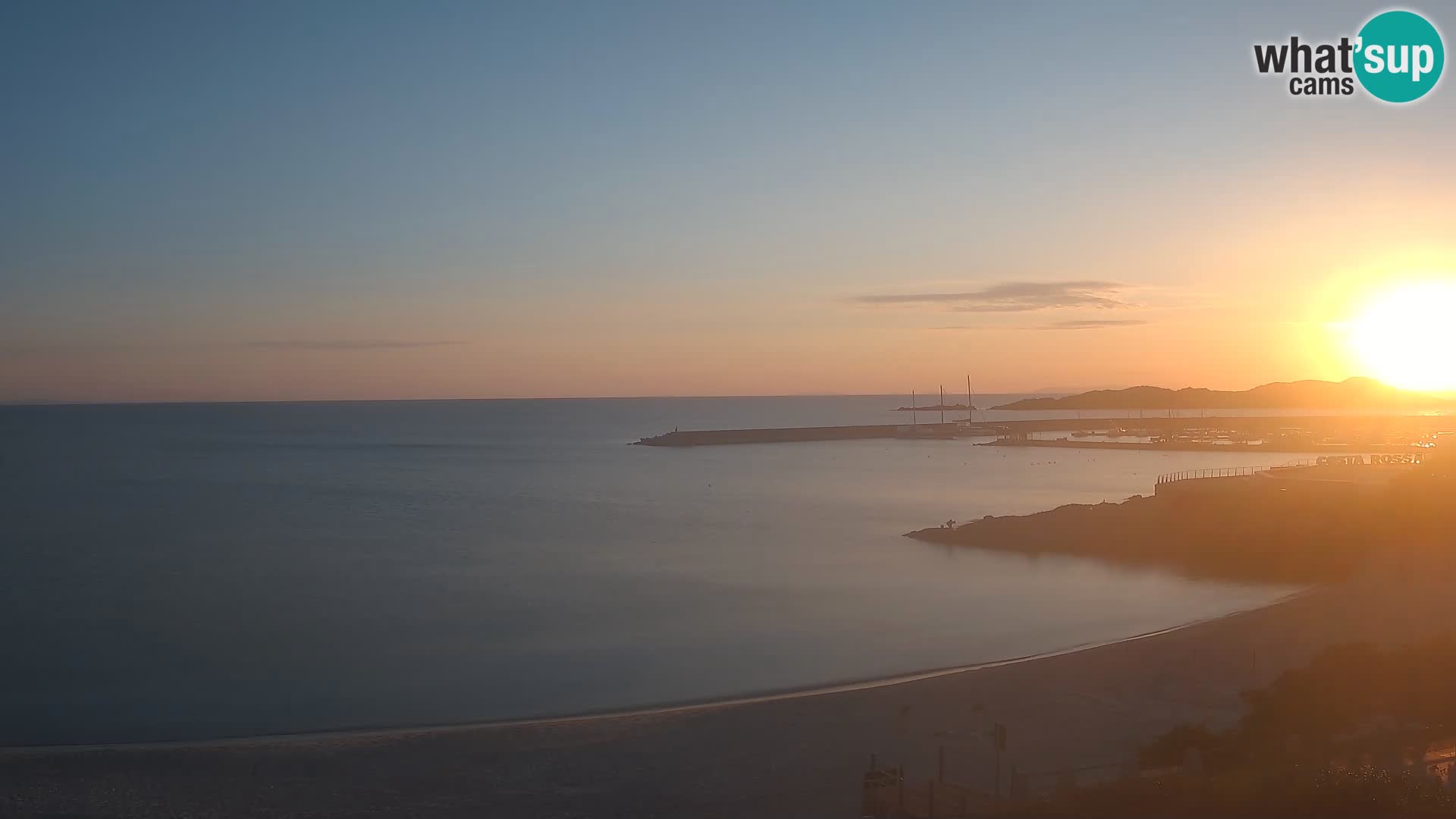 Webcam de la plage d’Isola Rossa – Vue en direct de la magnifique côte de la Sardaigne