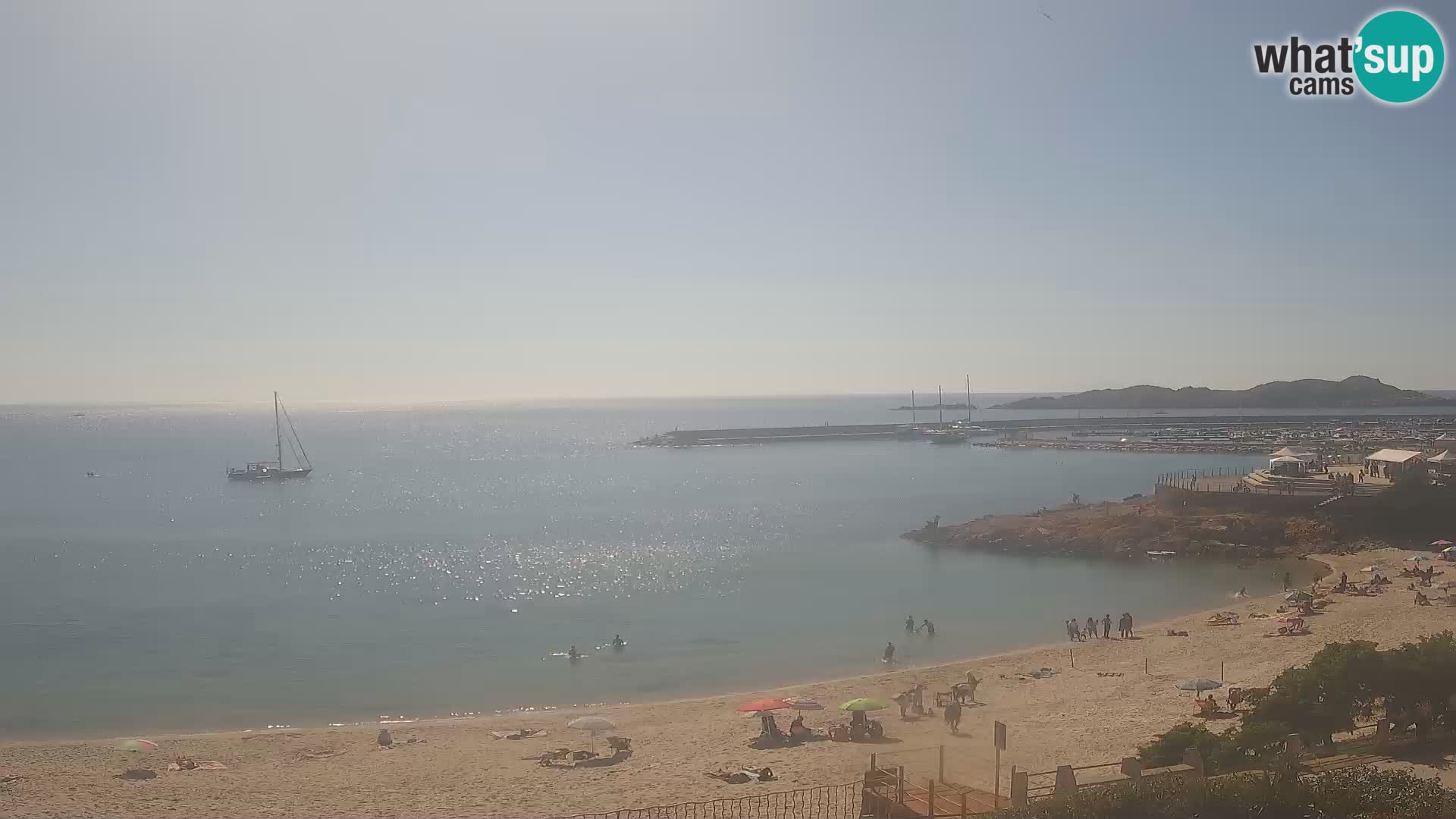 Isola Rossa Strand Webcam – Live-Ansicht der atemberaubenden Küstenlinie von Sardinien