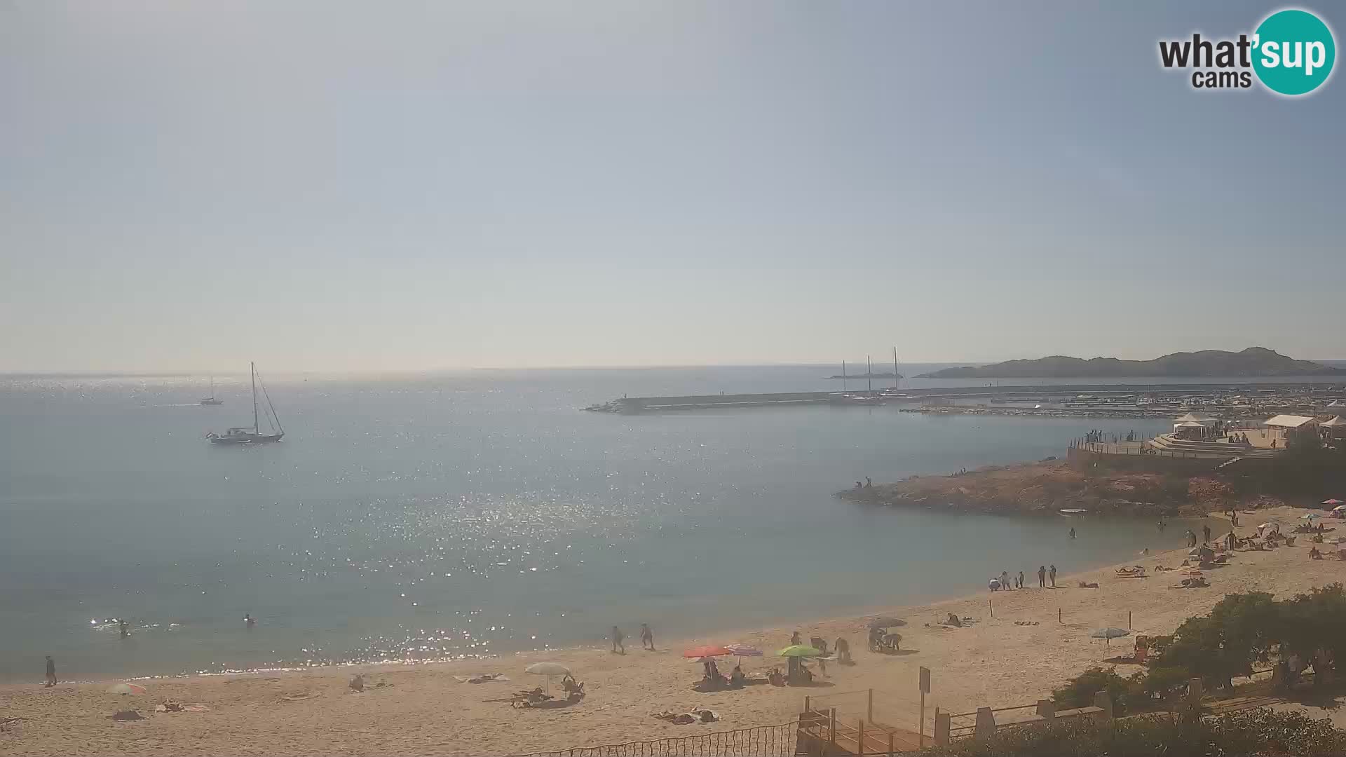 Webcam de la playa de Isola Rossa – Vista en vivo de la maravillosa costa de Cerdeña