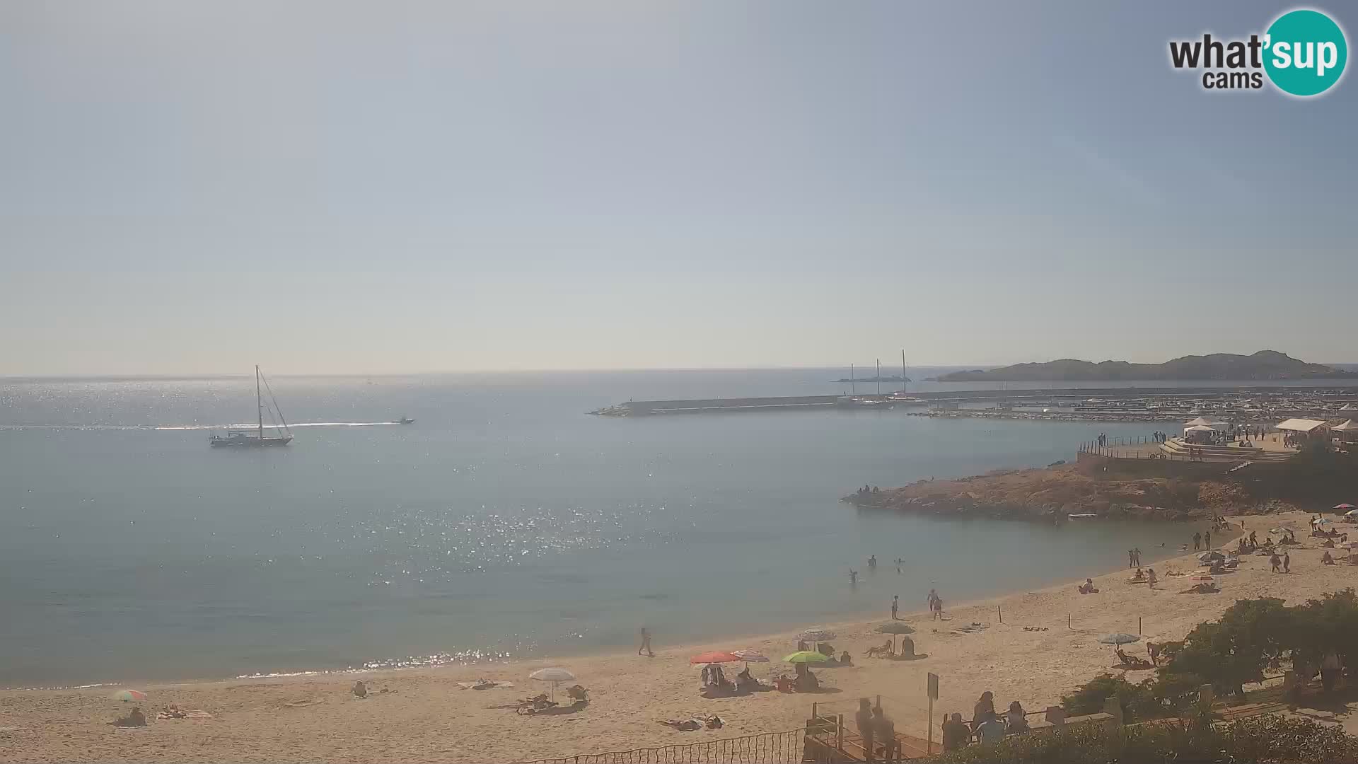 Webcam de la plage d’Isola Rossa – Vue en direct de la magnifique côte de la Sardaigne